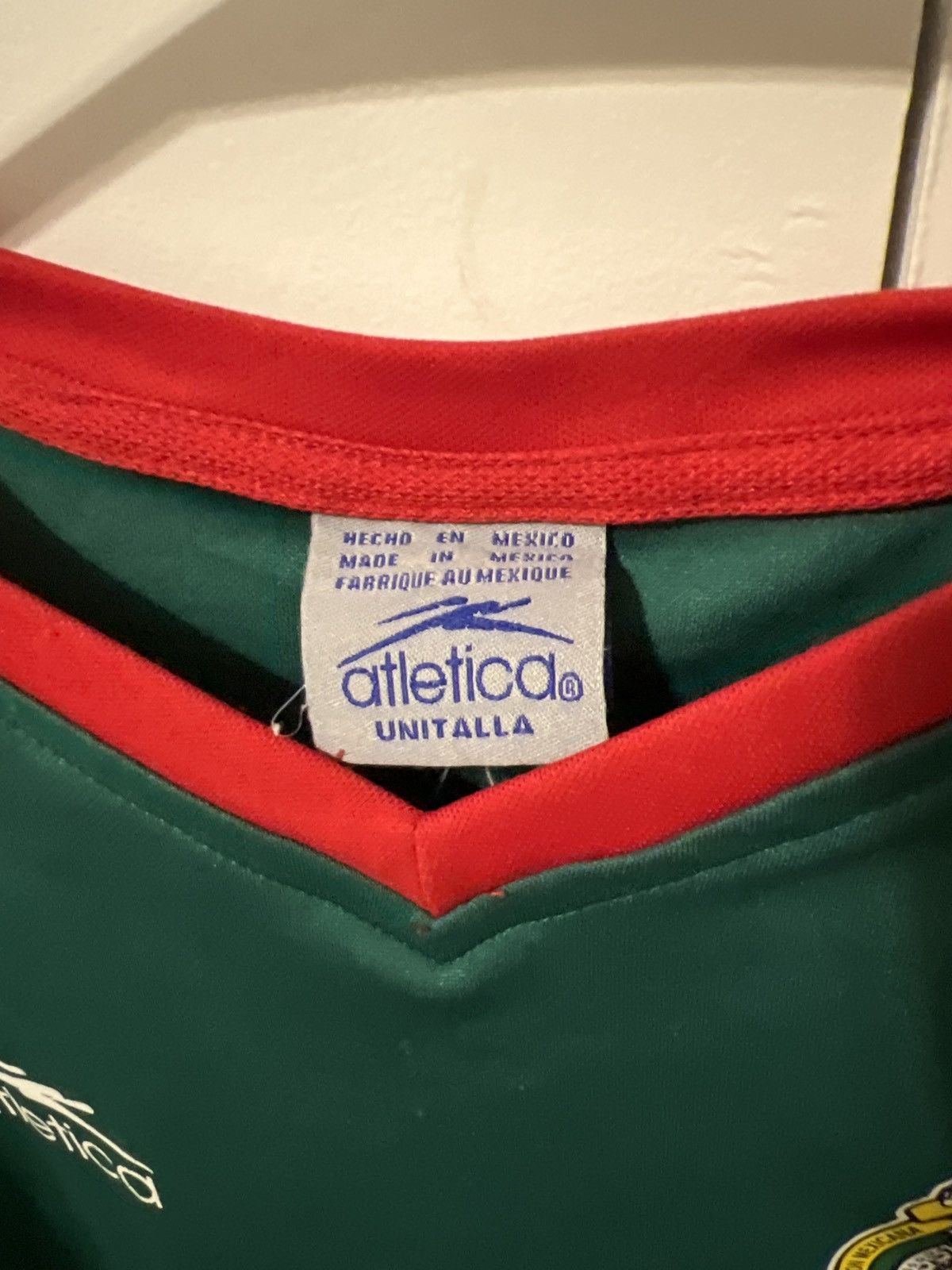 Atletica Authentic vintage Mexico jersey Size US M / EU 48-50 / 2 - 5 Thumbnail
