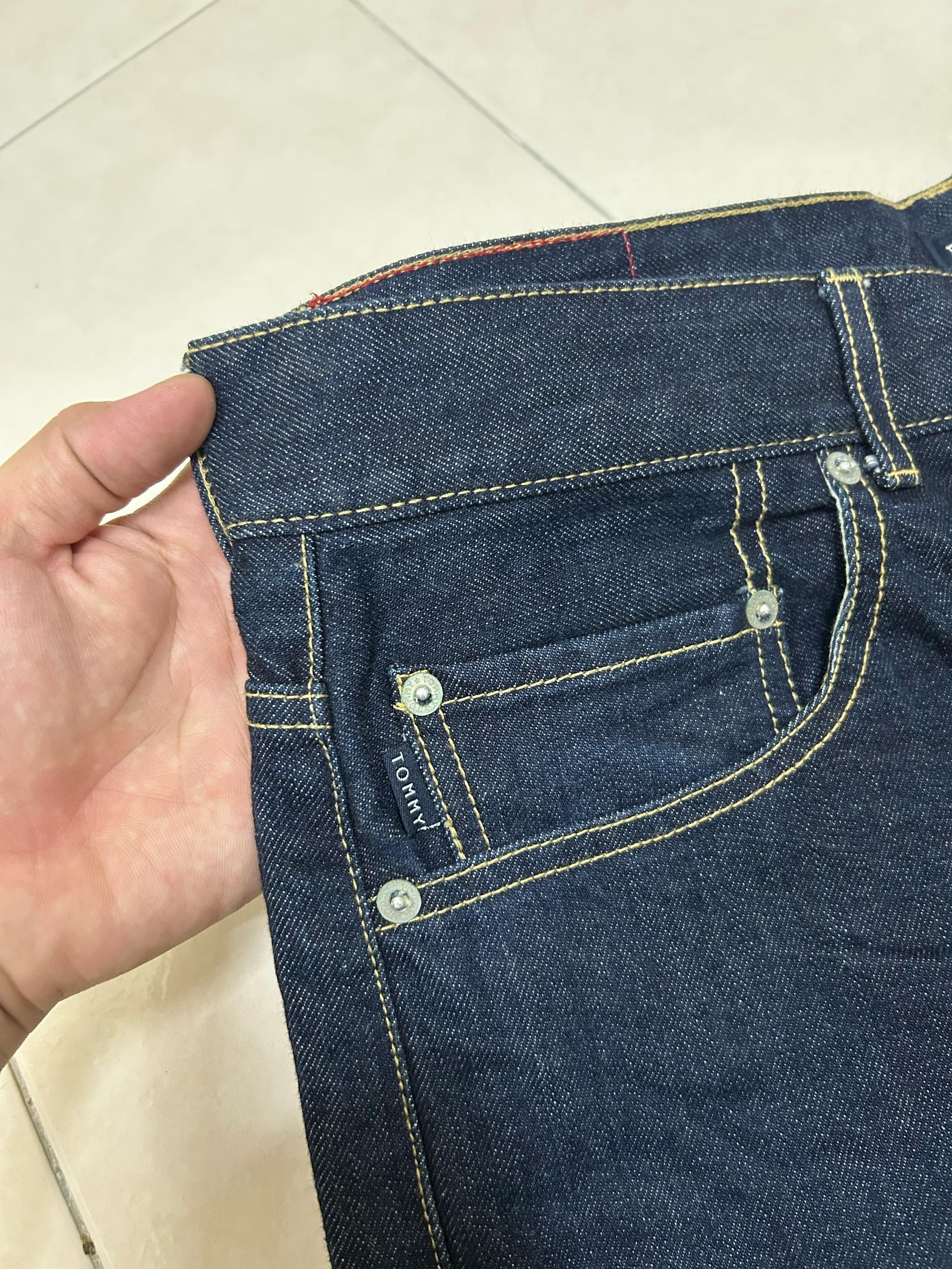 Tommy Hilfiger 💥Rare💥 Evisu Inspired Tommy N.Y.C Denim Size US 37 - 7 Thumbnail