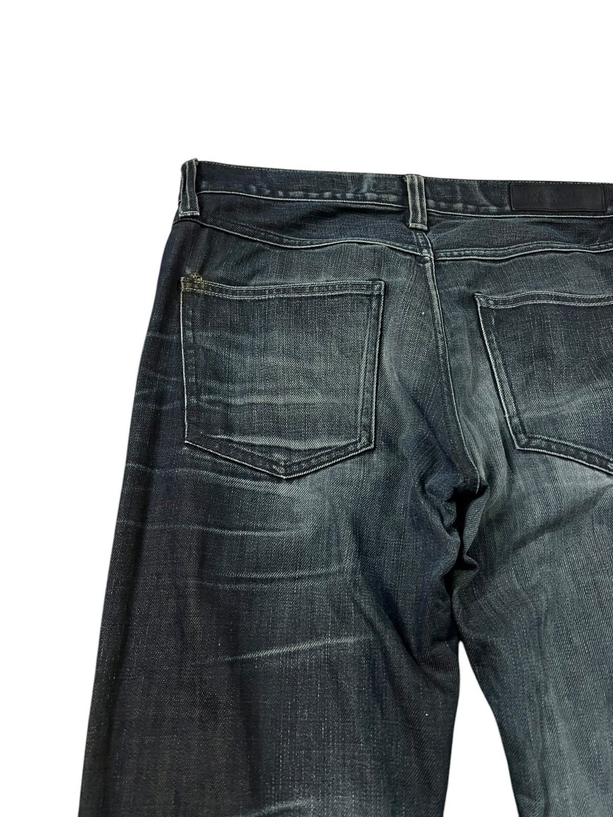 If Six Was Nine × Le Grande Bleu (L.G.B.) × Seditionaries BACK NUMBER BLACK LABEL CLAWMARK DENIM JEANS PUNK Size US 31 - 9 Thumbnail
