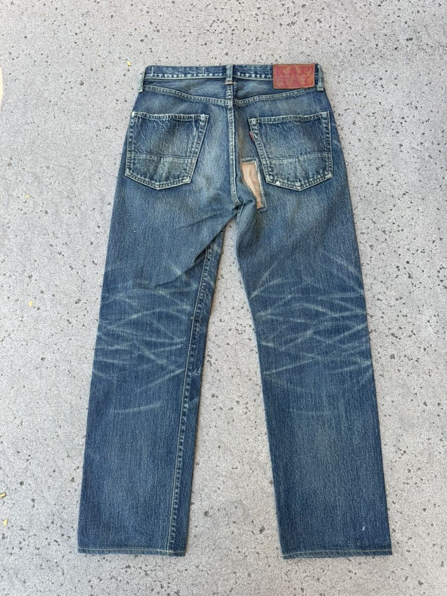 Kapital Kapital Patchwork Sashiko Boro Stitch Denim Size US 30 / EU 46 - 2 Thumbnail