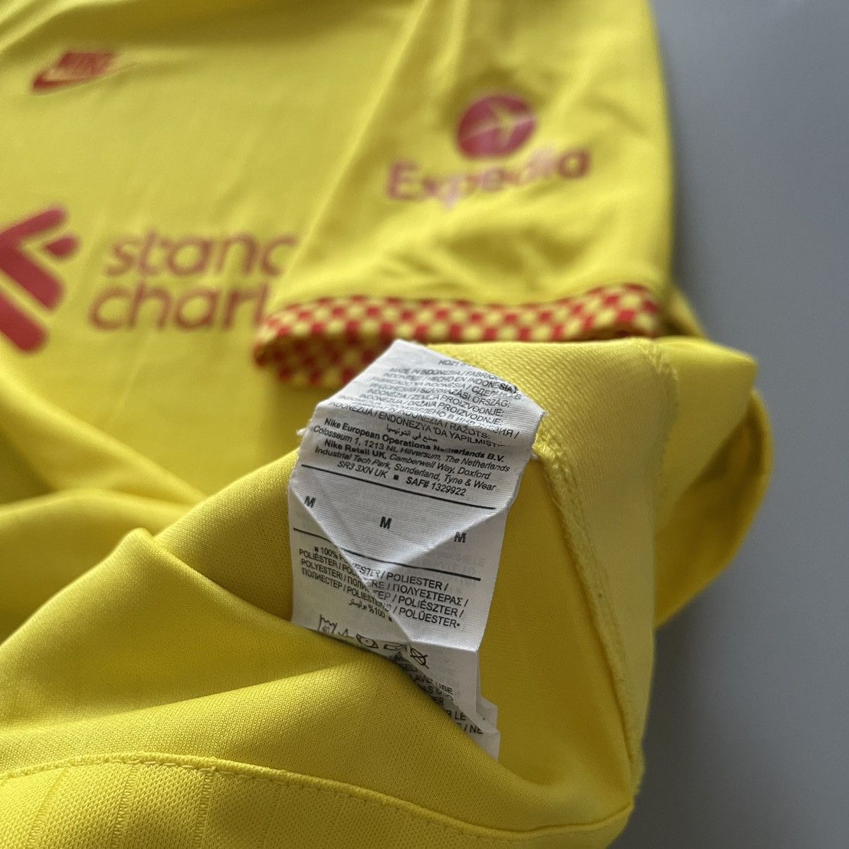 Nike × Vintage LIVERPOOL NIKE 2021/2022 FOOTBALL THIRD JERSEY #4 VIRGIL Size US M / EU 48-50 / 2 - 11 Thumbnail