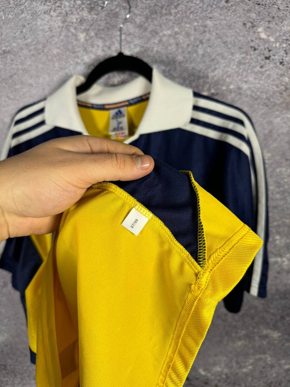 Adidas × Vintage 90's Vintage Tottenham 1999/00 Away Adidas Soccer Jersey Size US M / EU 48-50 / 2 - 14 Thumbnail