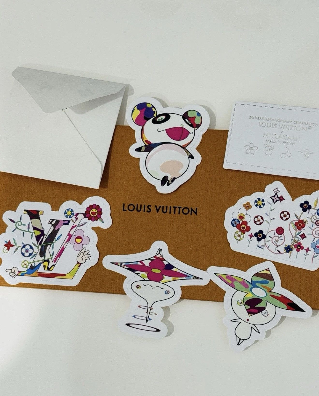 Louis Vuitton × Takashi Murakami Louis Vuitton x Takashi Murakami Stickers Set Size ONE SIZE - 3 Thumbnail