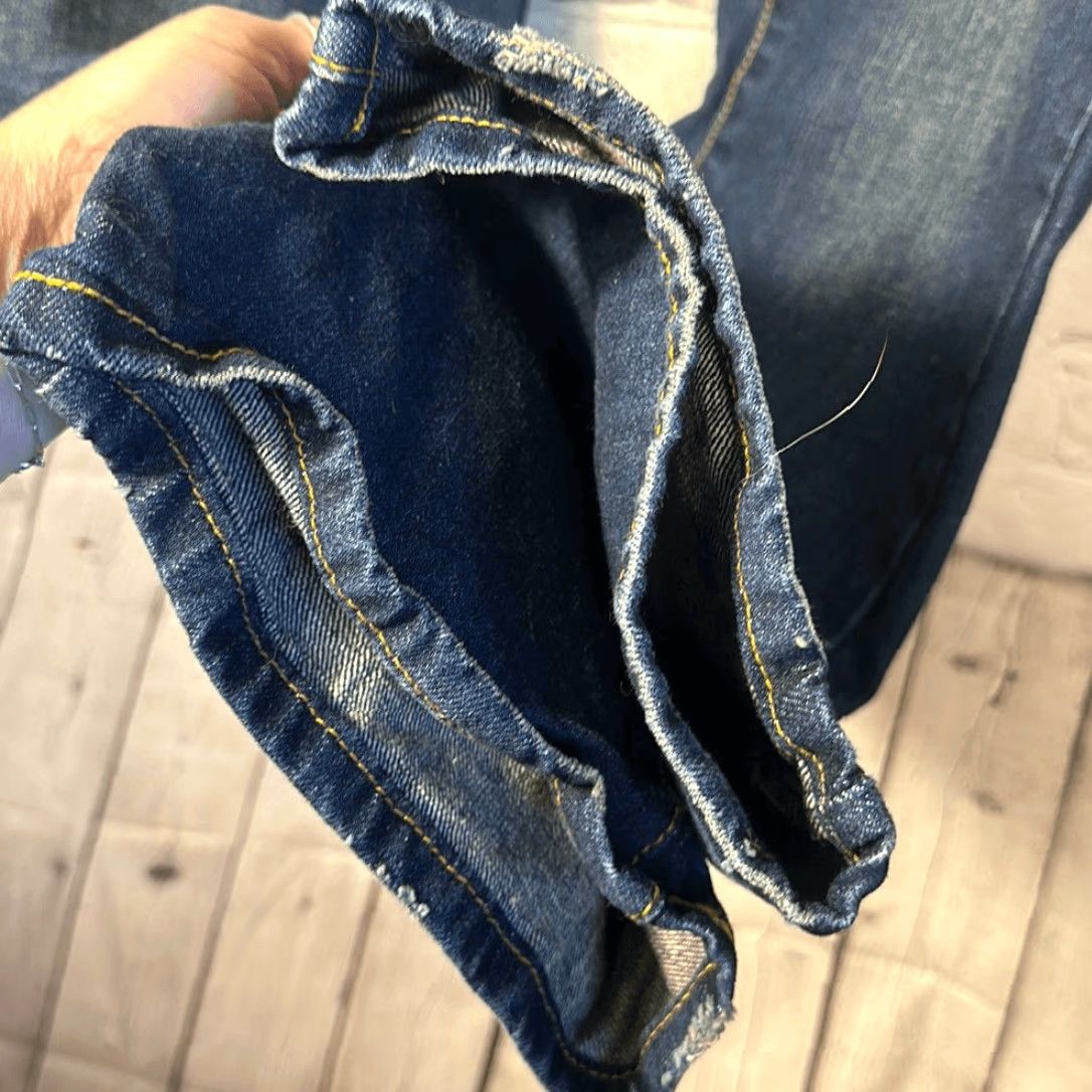 Ocean Pacific VINTAGE Ocean Pacific BOOTCUT Jeans Mens Dark Wash Blue Denim 34x30 Blue Mens Jeans Size US 34 / EU 50 - 3 Thumbnail