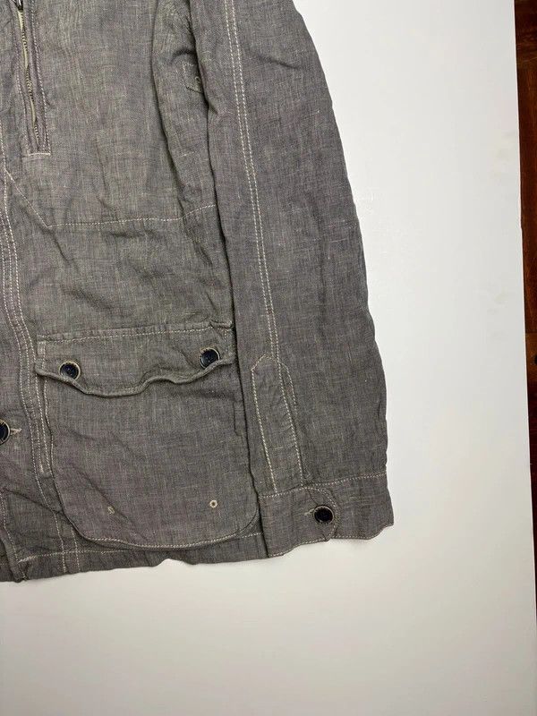Emporio Armani Emporio Armani 30 Anniversary Linen Utility Jacket Size US L / EU 52-54 / 3 - 5 Thumbnail