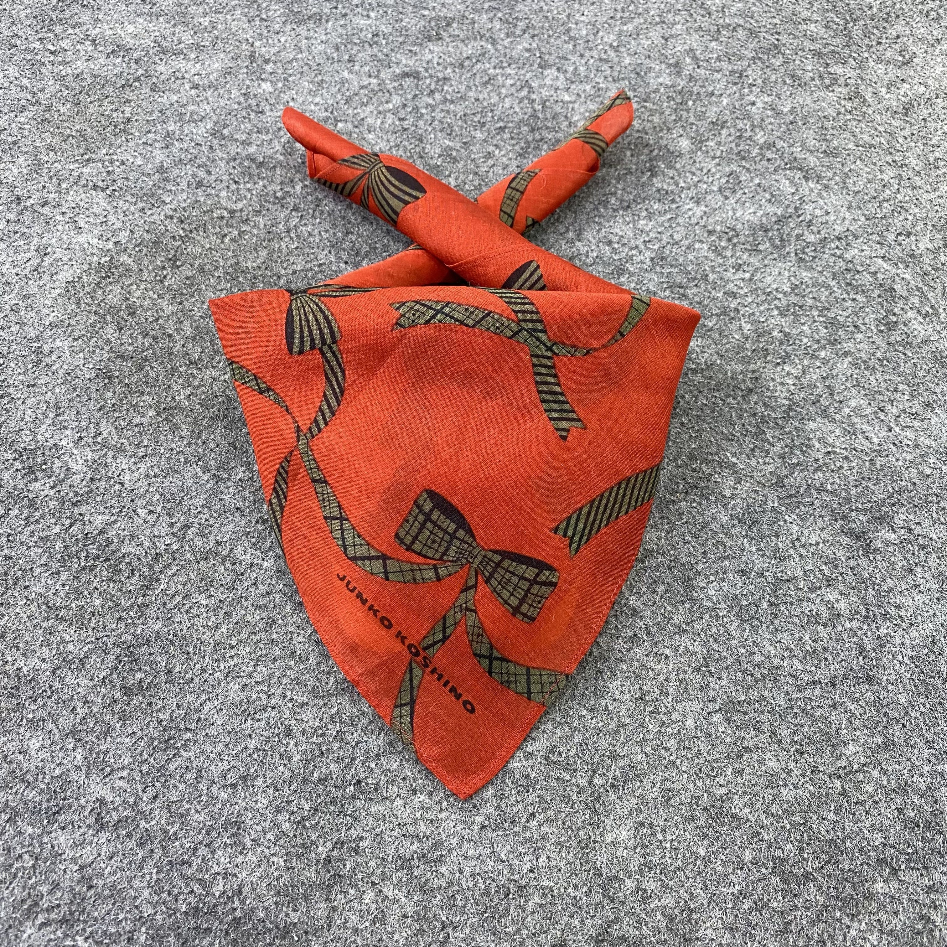 Japanese Brand Junko Koshino Handkerchief / Bandana / Neckerchief-B1077 Size ONE SIZE - 2 Thumbnail