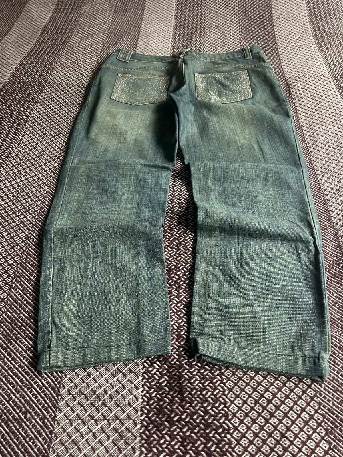 Versace Vintage Versace Jeans Mud Washed Streetwear Style Size 30 Size 30" / US 8 / IT 44 - 3 Thumbnail