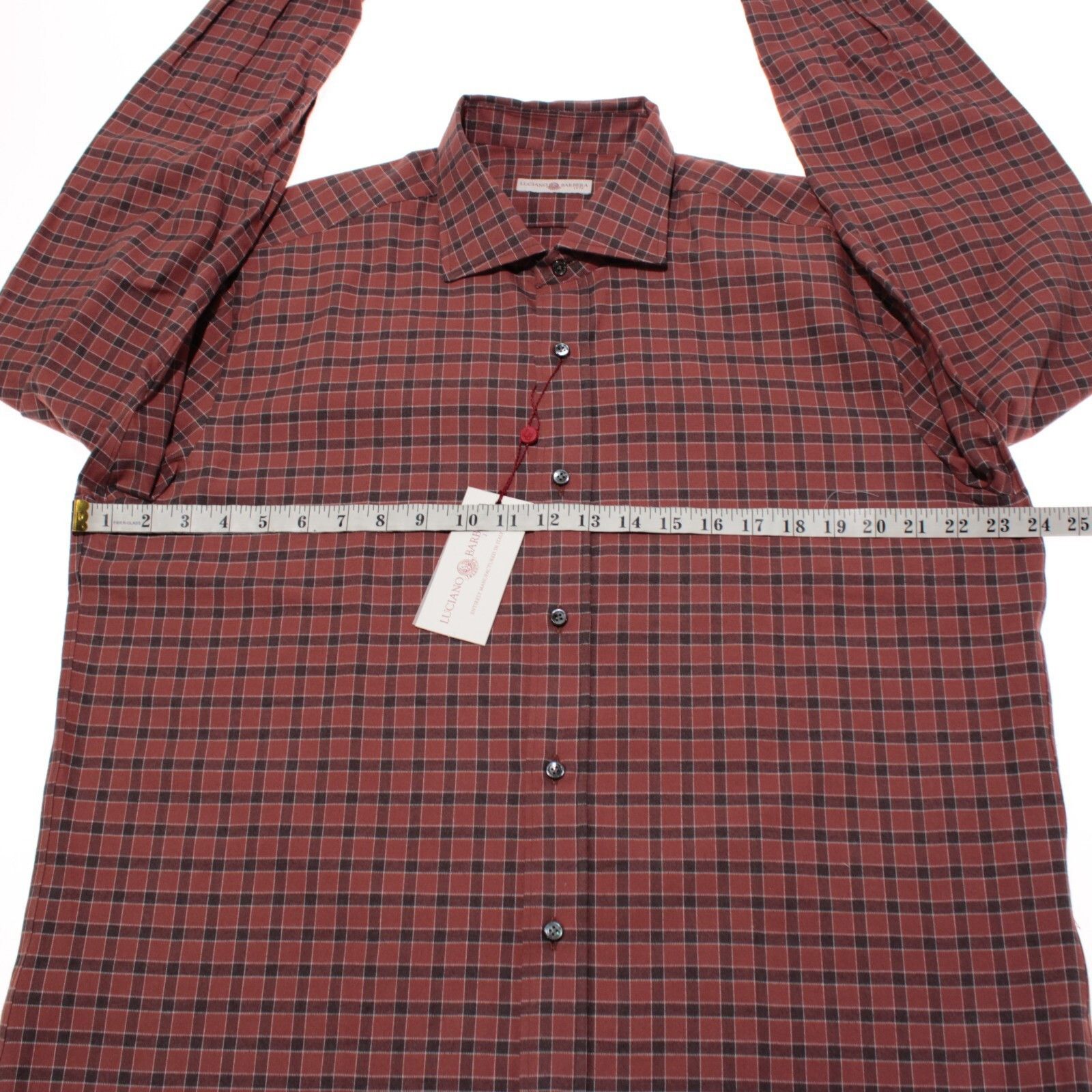 Luciano Barbera Luciano Barbera New with tags Shirt Size XL US In Red Size US XL / EU 56 / 4 - 4 Thumbnail