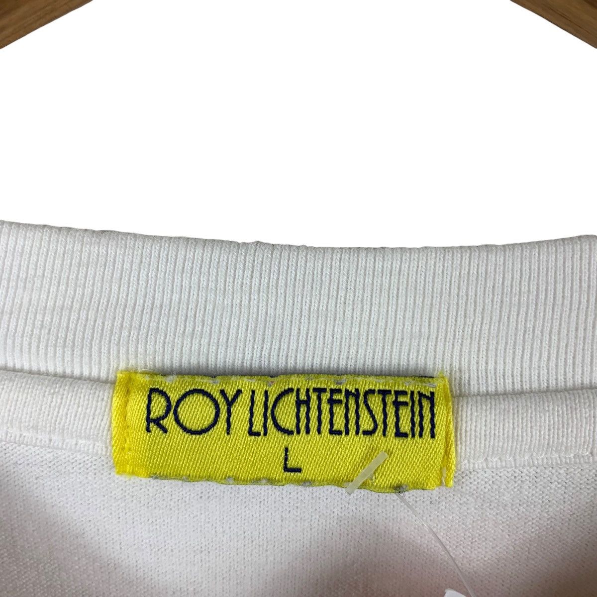 Andy Warhol × Vintage Vintage ROY LINCHESTEIN big logo printed tee Size US L / EU 52-54 / 3 - 3 Thumbnail