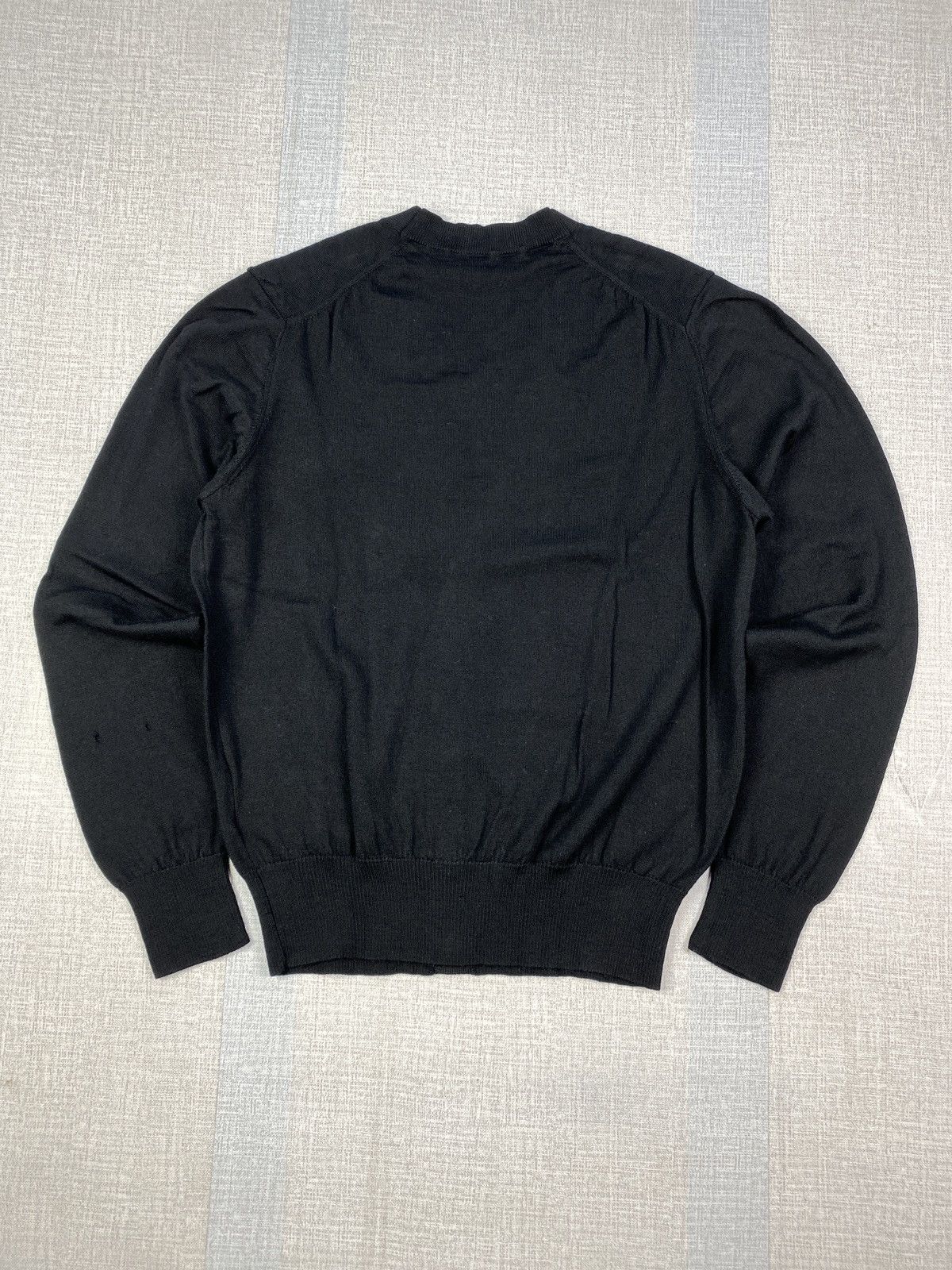 AMI AMI PARIS Small A Heart Cardigan Black Wool Size US L / EU 52-54 / 3 - 3 Thumbnail