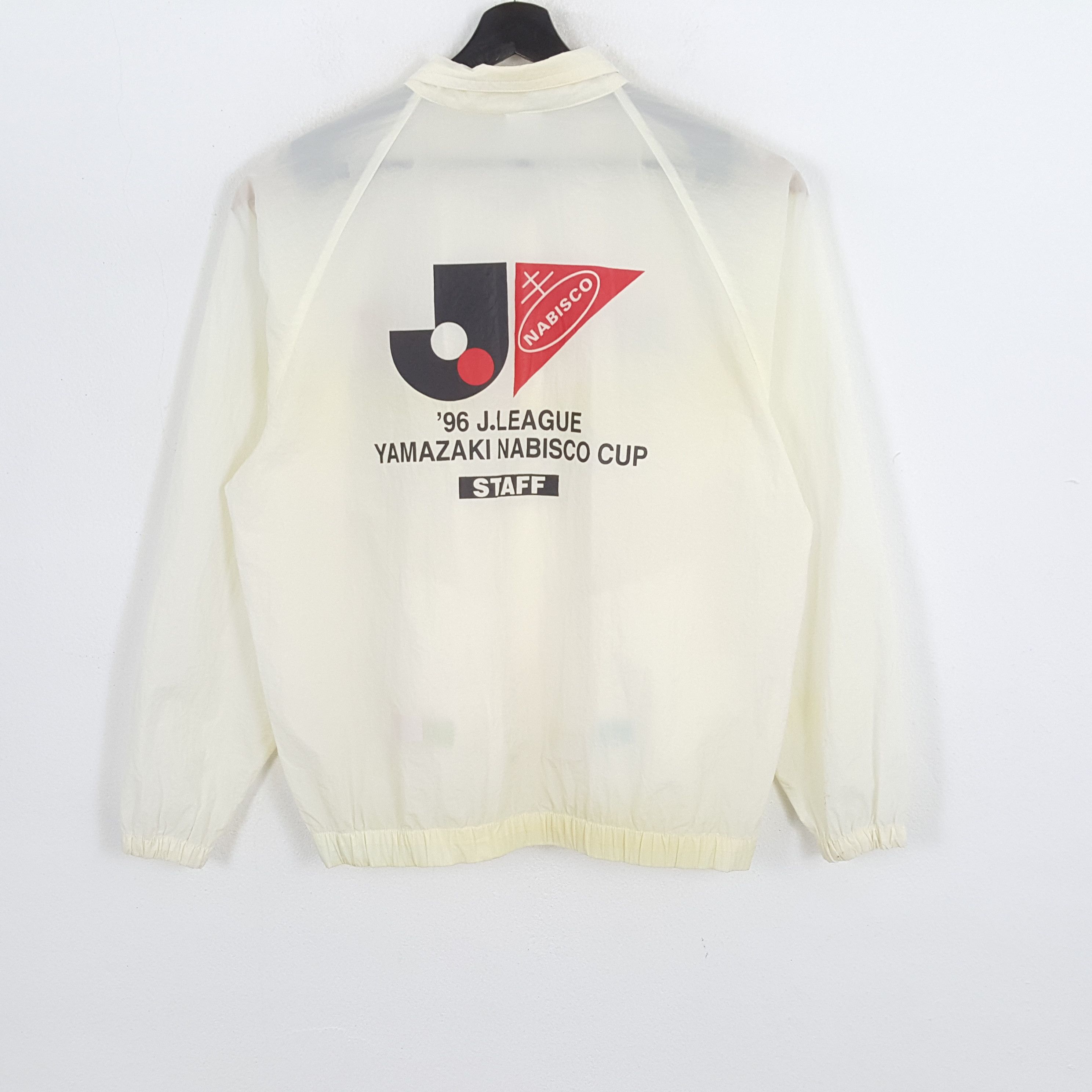 Japanese Brand × Puma × Vintage PUMA JAPAN LEAGUE 1996 Jacket Yamazaki Nabisco Cup Size US L / EU 52-54 / 3 - 1 Thumbnail