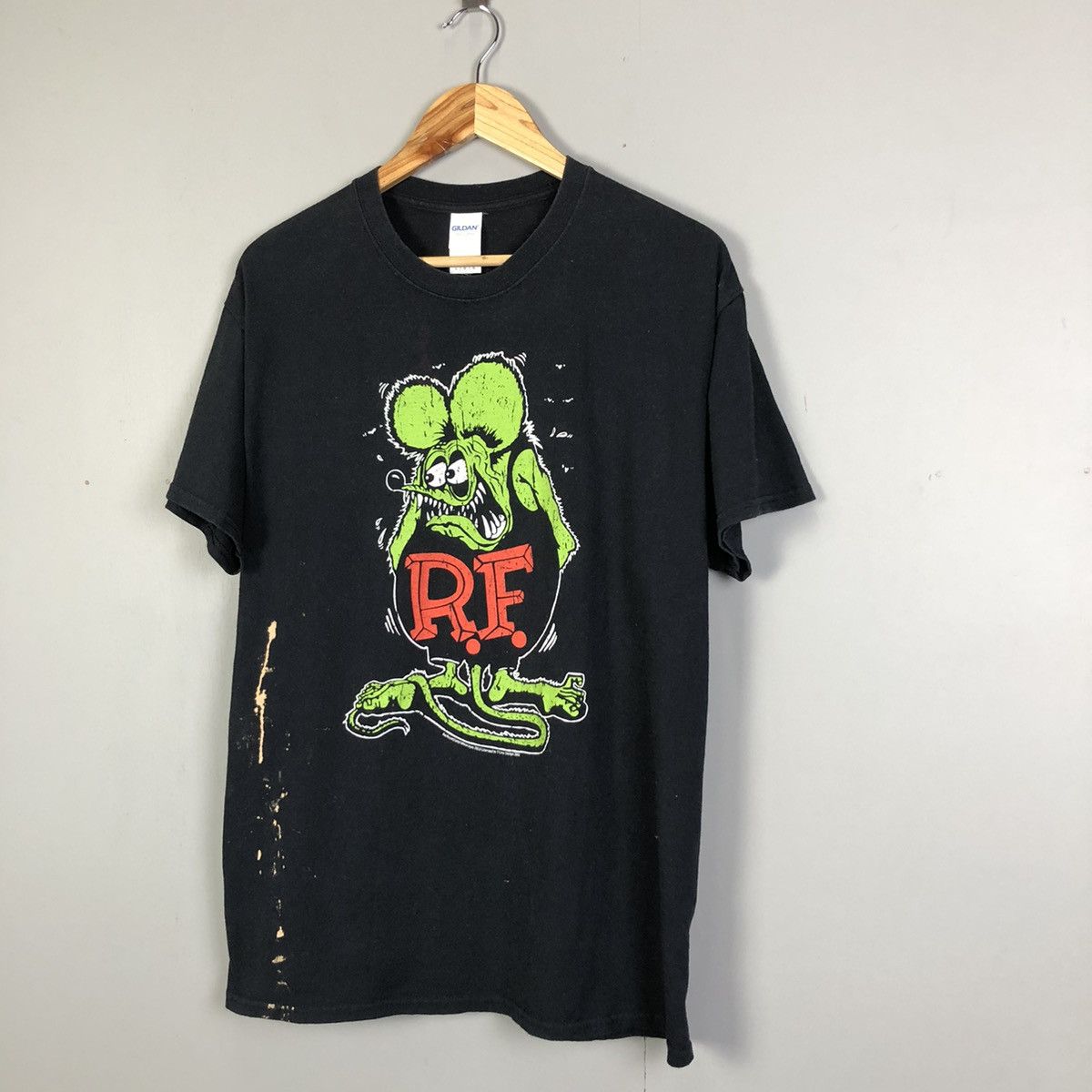Band Tees Vintage y2k Faded Ratfink Ed Big Daddy Roth Very Rare Tshirt Size US L / EU 52-54 / 3 - 2 Thumbnail