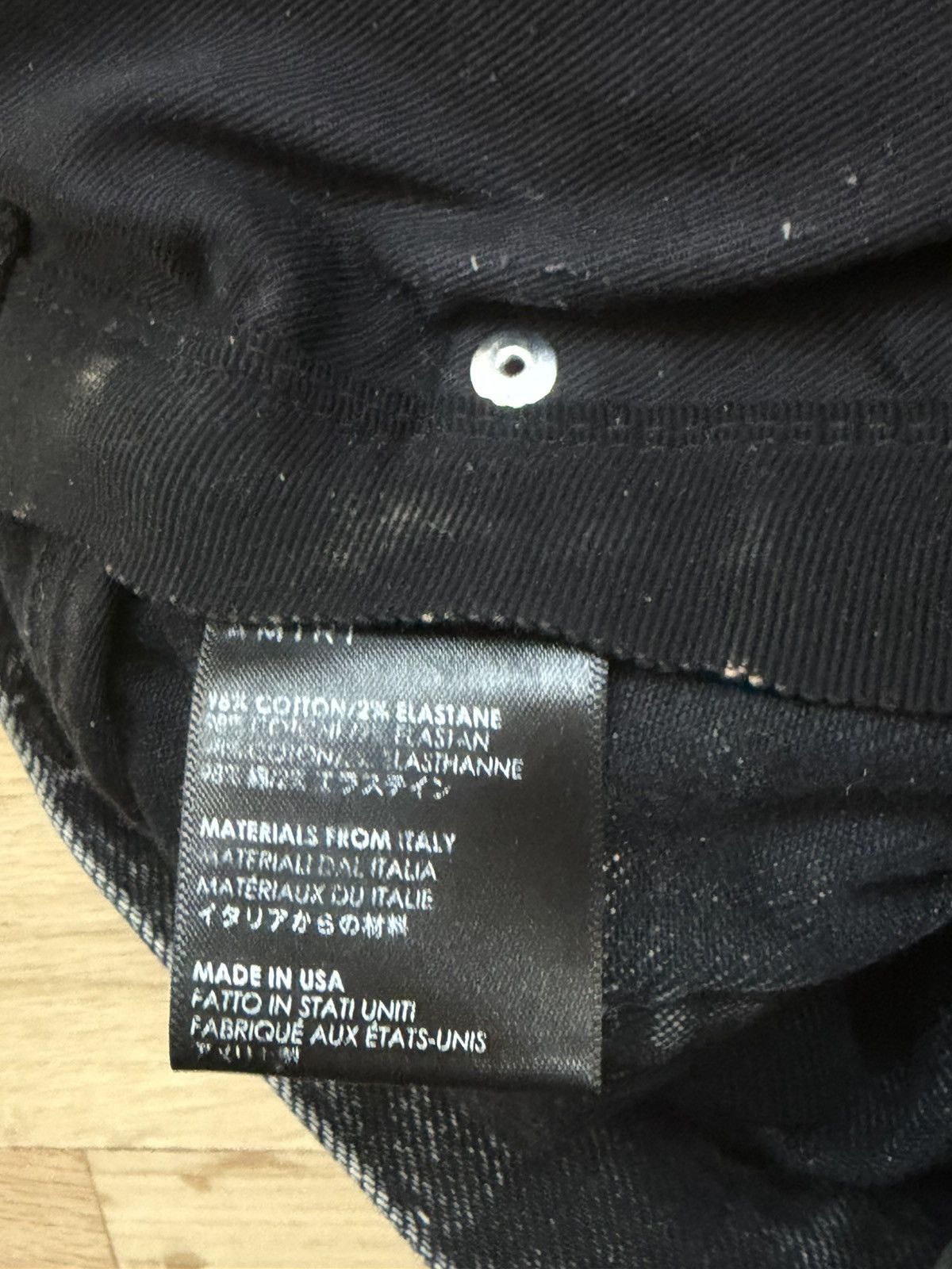 Amiri Grey Amiri Denim Short Size US 31 - 5 Thumbnail