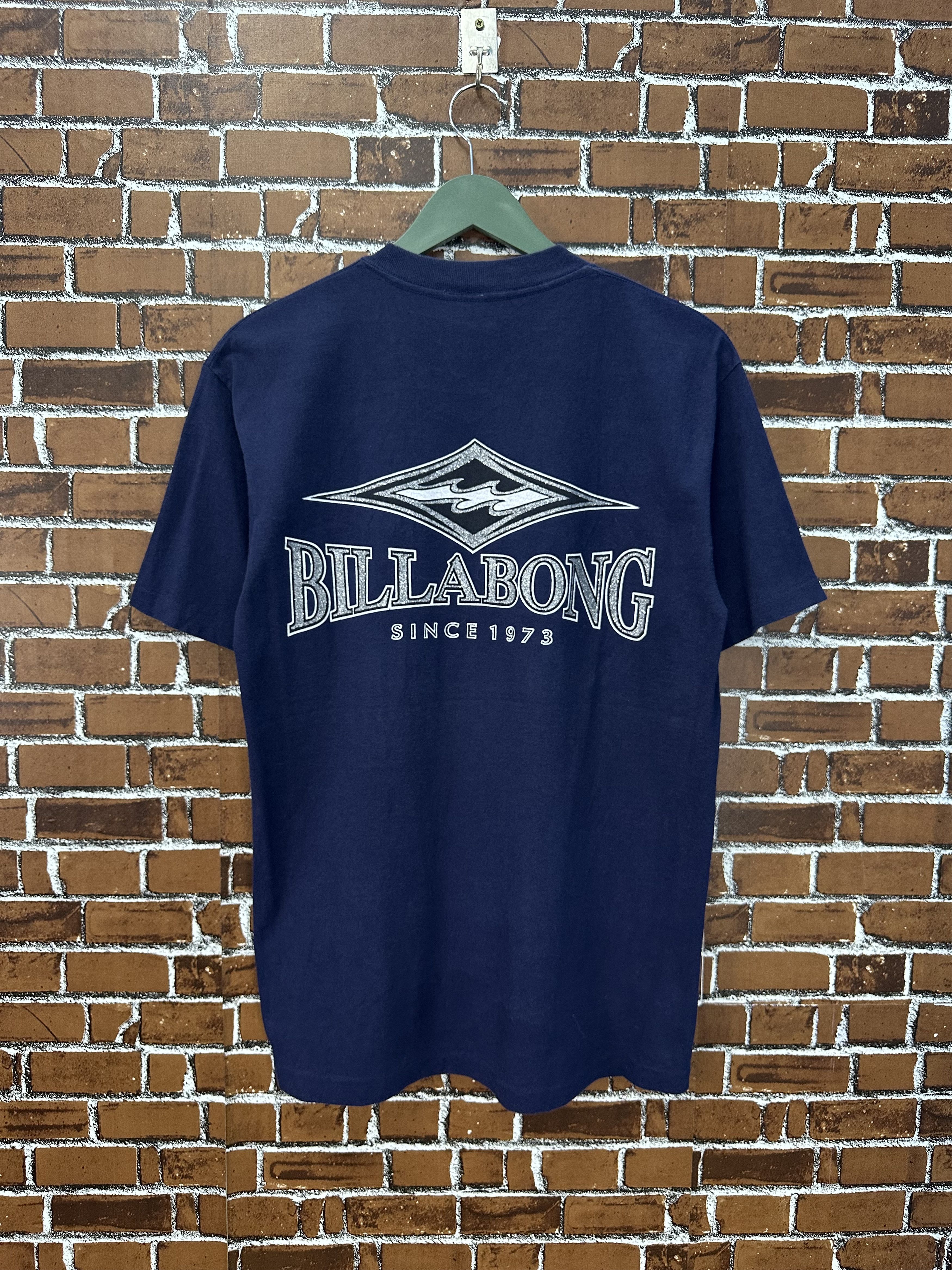 Billabong Vintage 90s Billabong Hookups Tshirt A1030 Size US S / EU 44-46 / 1 - 1 Thumbnail