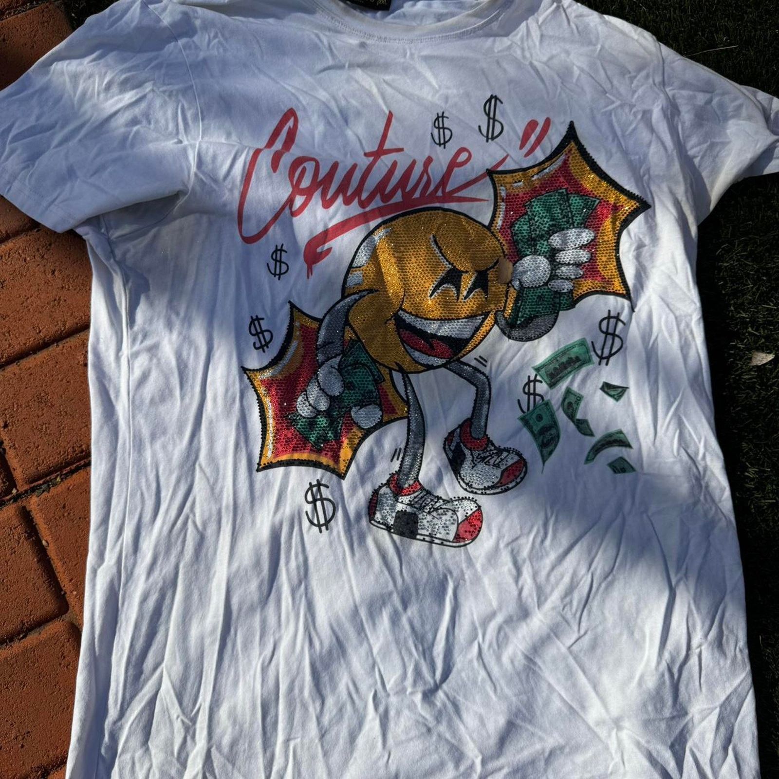 Other White & Multicolorful Graphic Pacman like Culture 2XL Men's Size US XXL / EU 58 / 5 - 2 Thumbnail
