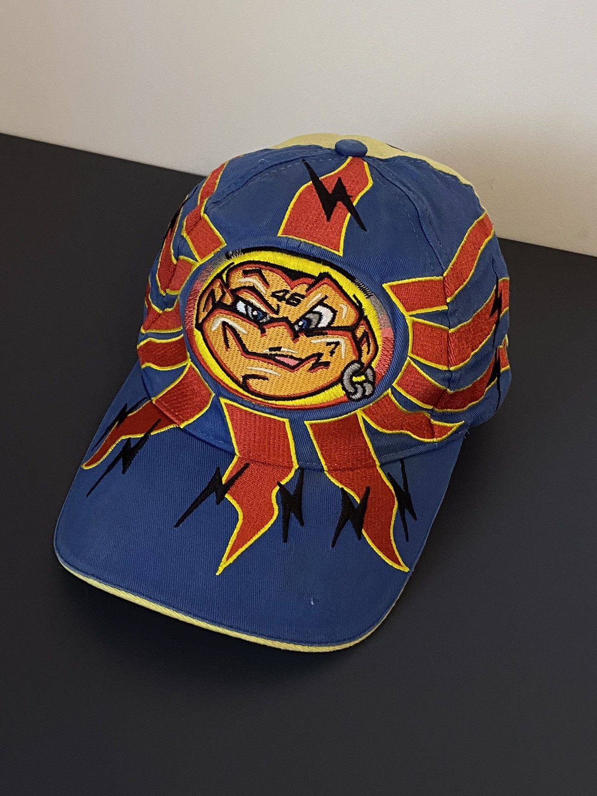 Vale 46 Valentino Rossi Moto GP sun and moon racing cap hat