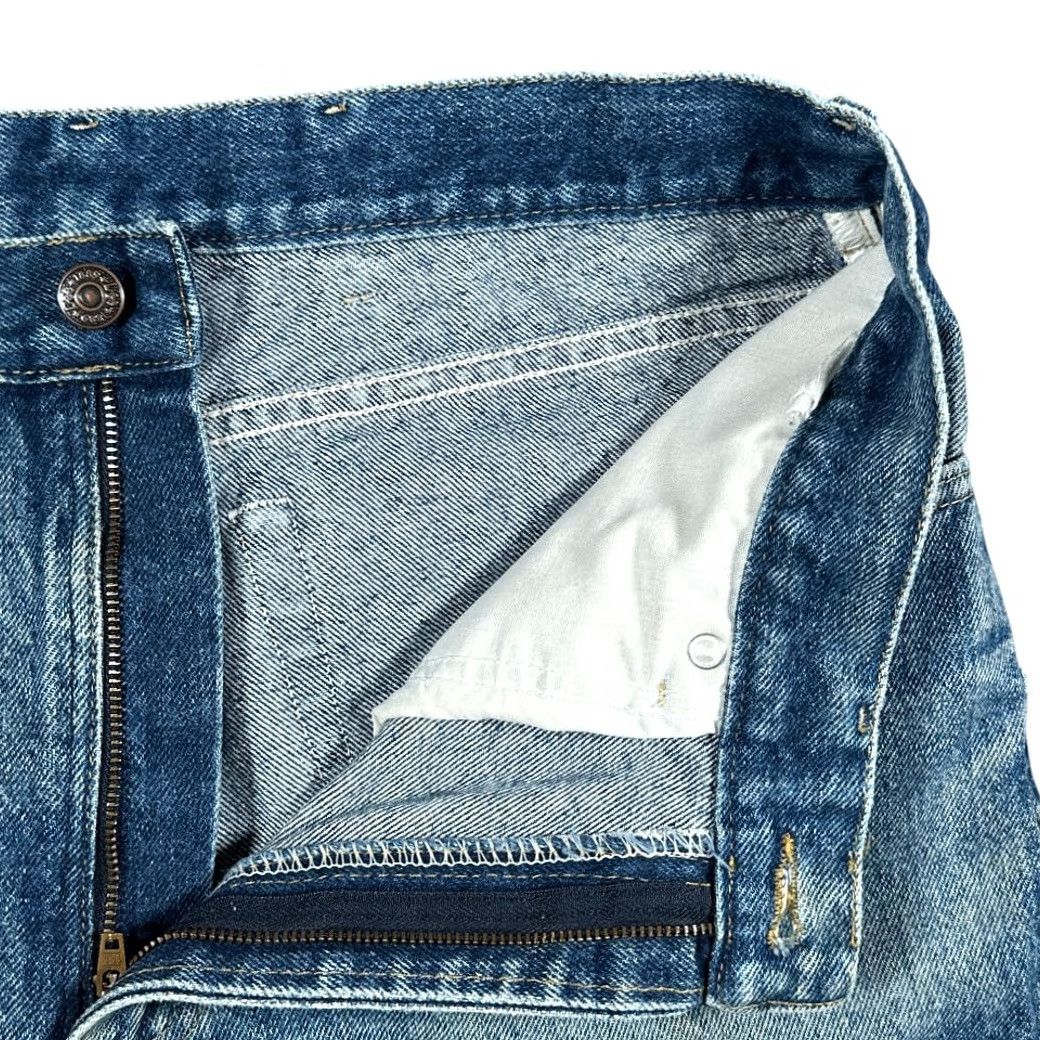 Lee VINTAGE Lee Jeans Mens 34x29 Blue Dark Wash Relaxed Fit Straight Denim Fade 90s Jeans Mens 34 Blue 90s Denim Lee Size US 34 / EU 50 - 5 Thumbnail