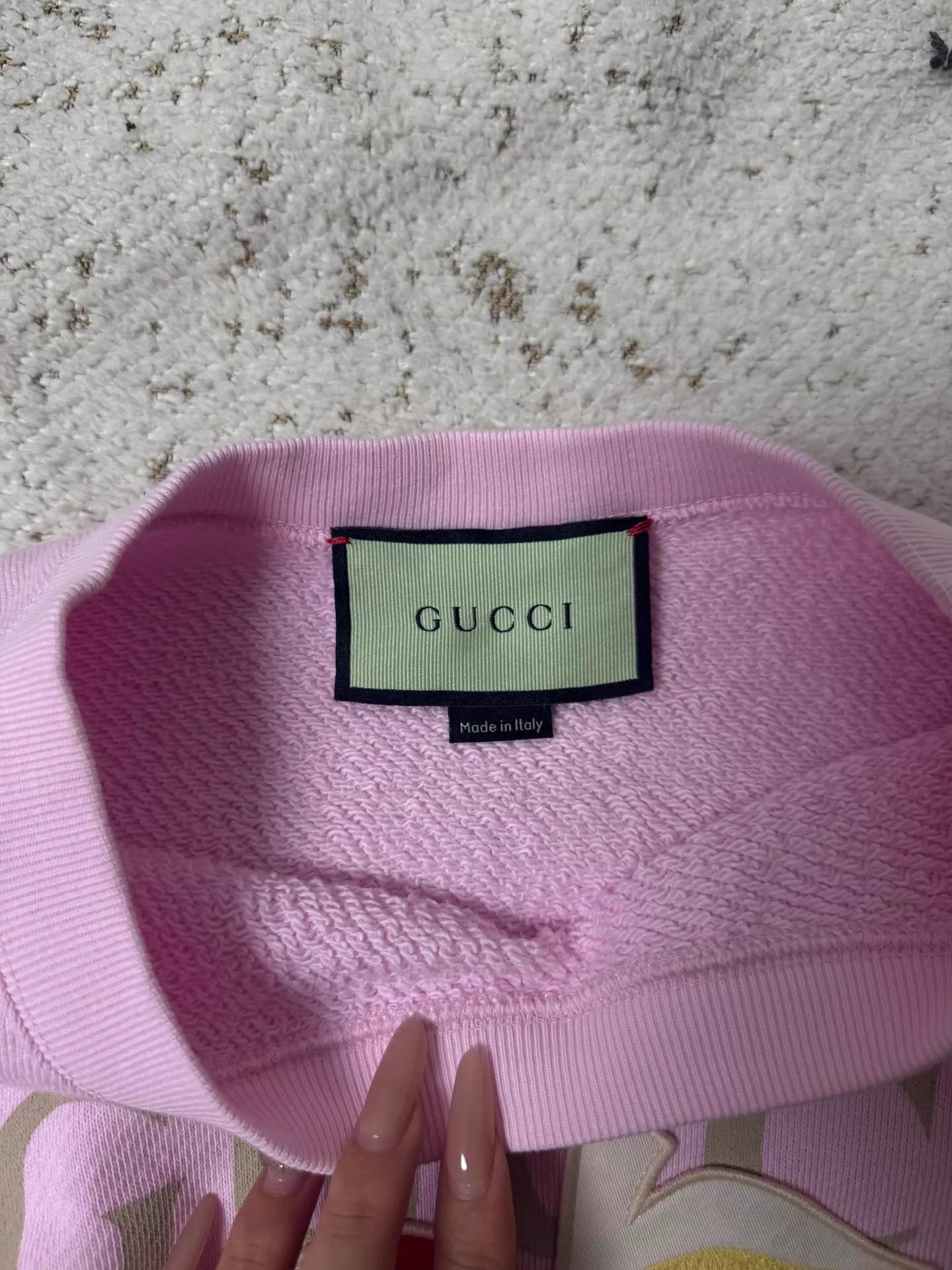 Gucci Gucci Apple Logo Hoodie Authentic XS Size XS / US 0-2 / IT 36-38 - 3 Thumbnail