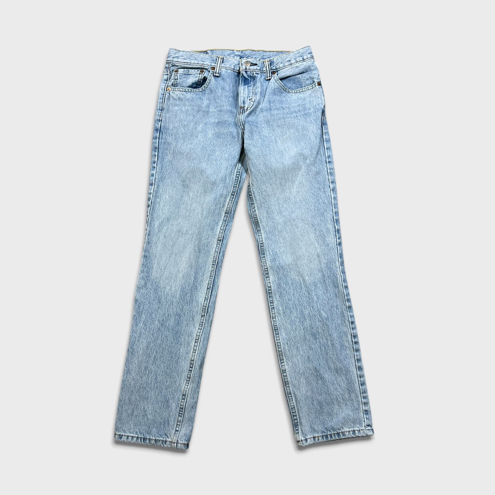 Levi's × Vintage Levi's 511 Jeans 31x30 Slim Fit Mid Rise Faded Denim Pants Size US 31 - 1 Thumbnail