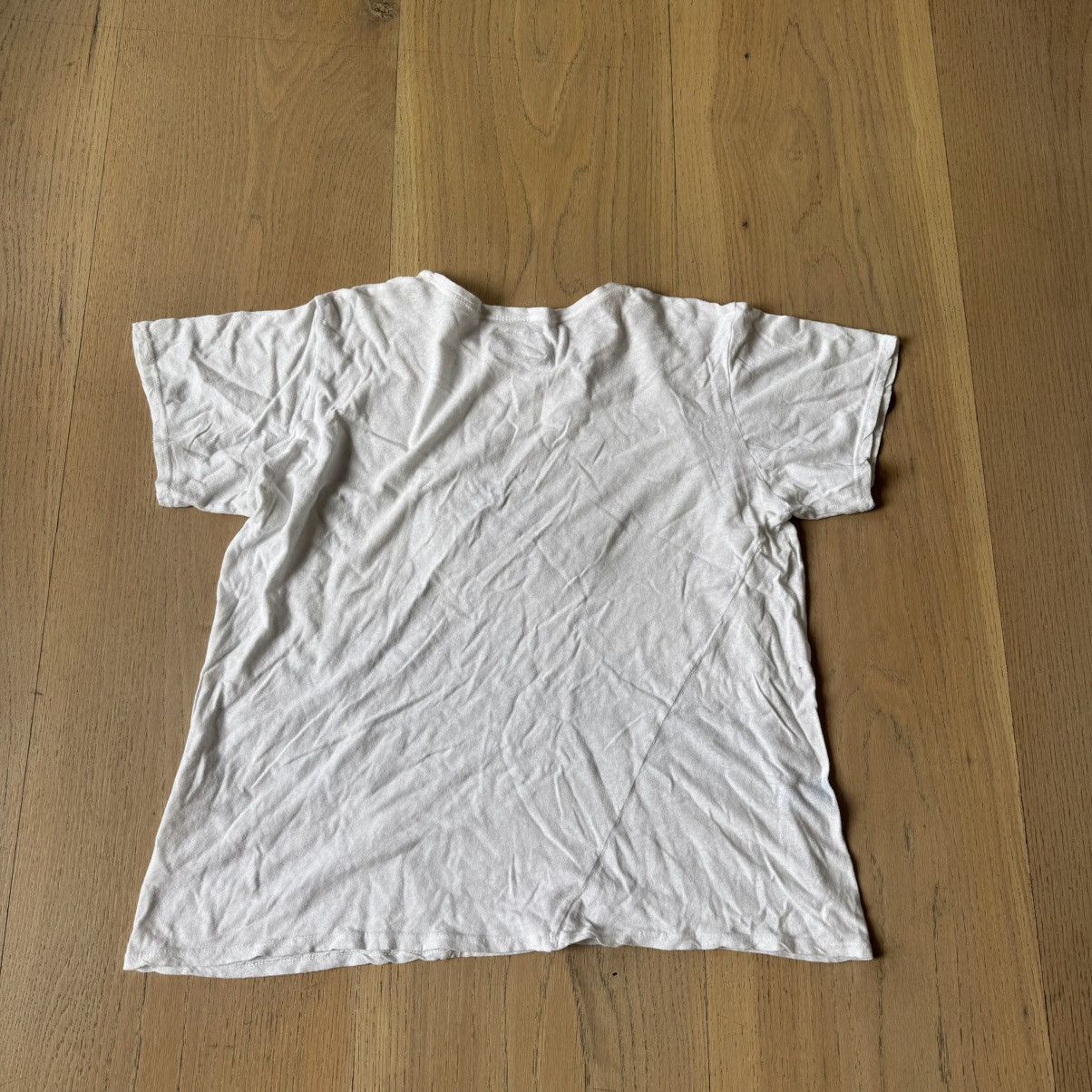 Greg Lauren Greg Lauren - Portrait T-Shirt - White / Blue Size US M / EU 48-50 / 2 - 3 Thumbnail