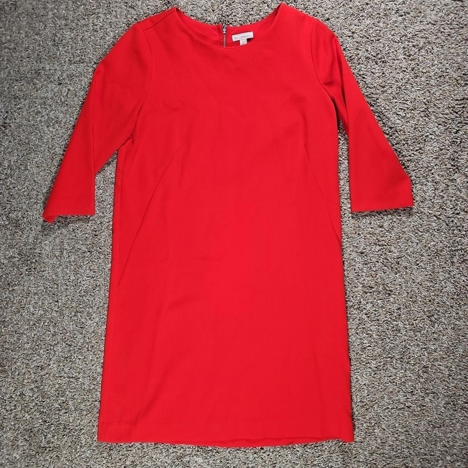 Gap GAP Designed & Crafted Sz 2 Red Dress Size XS / US 0-2 / IT 36-38 - 1 Thumbnail