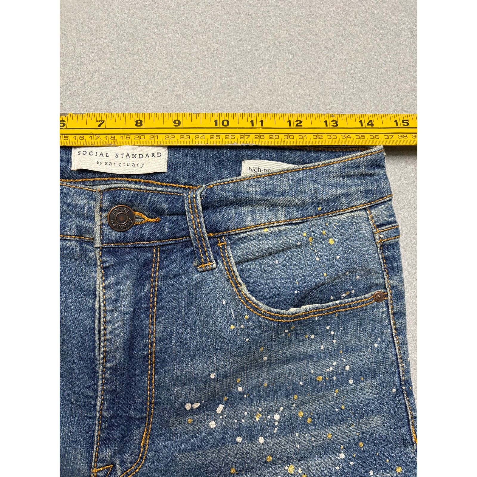 Social Status Social Standard By Sanctuary Skinny Jeans Women’s 6/28 Size 28" / US 6 / IT 42 - 7 Thumbnail