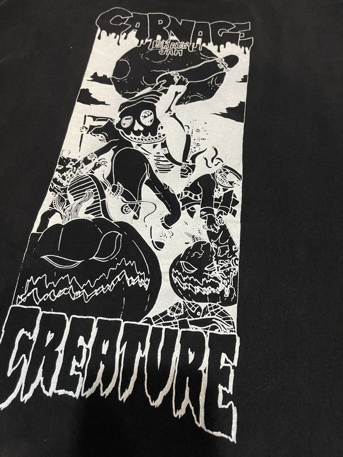 Creature Skateboards Vintage Creature x Central Coast Carnage skate jam T Shirt Size US L / EU 52-54 / 3 - 6 Thumbnail