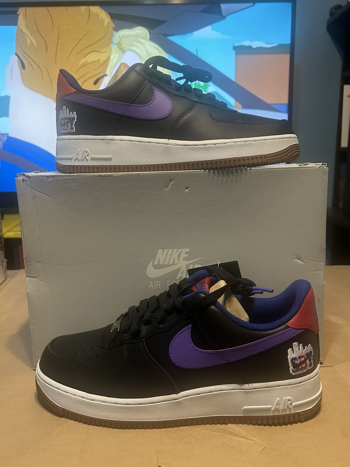 Nike Nike Air force 1 Low ‘Shibuya Black’ Size US 9.5 / EU 42-43 - 1 Thumbnail