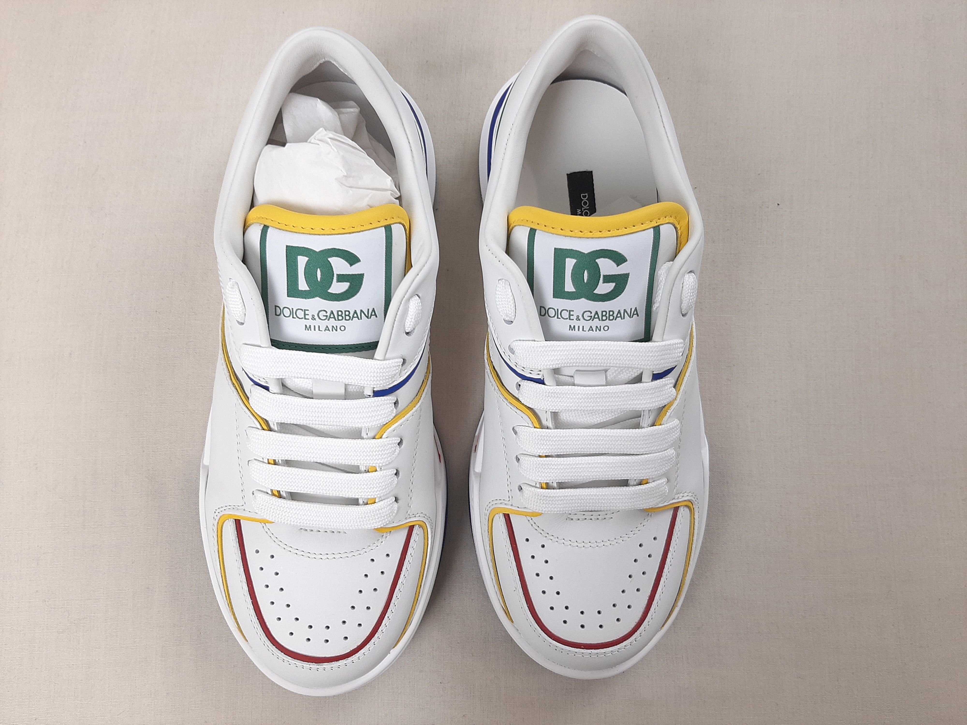 Dolce & Gabbana Dolce & Gabbana Roma Sneakers Women's Size US 8 EU 38 Size US 8 / IT 38 - 8 Thumbnail