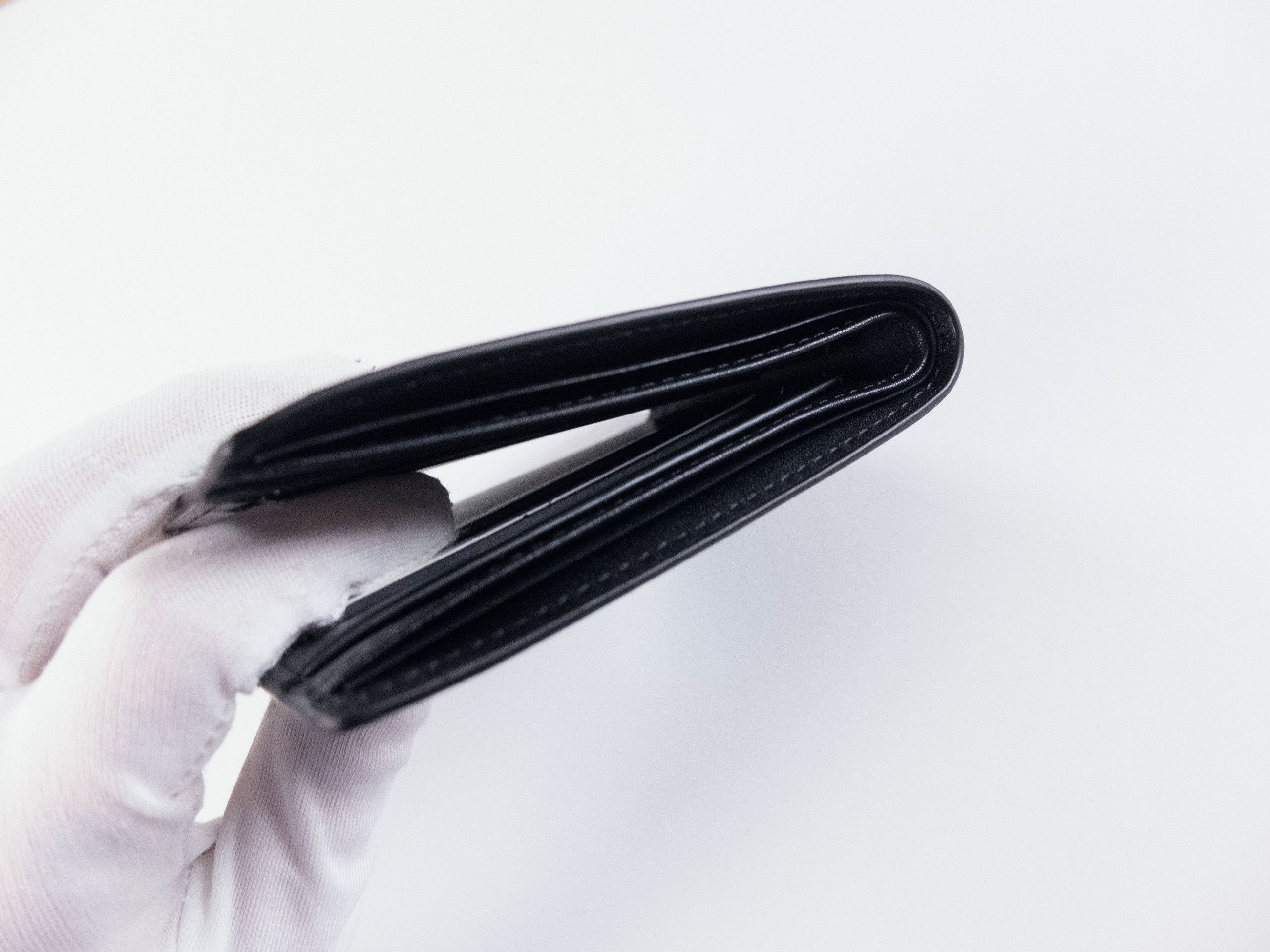 Paul Smith PS PAUL SMITH black soft leather bifold wallet authentic Size ONE SIZE - 4 Thumbnail