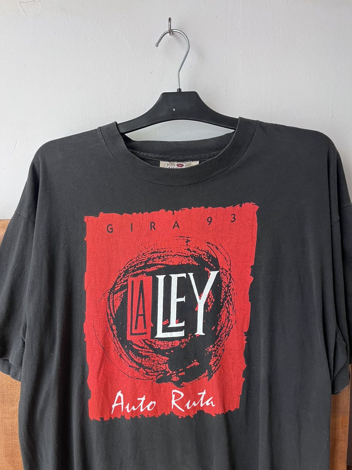 Wrangler Vintage 1993 La Ley autoruta tour band t shirt Size US M / EU 48-50 / 2 - 3 Thumbnail