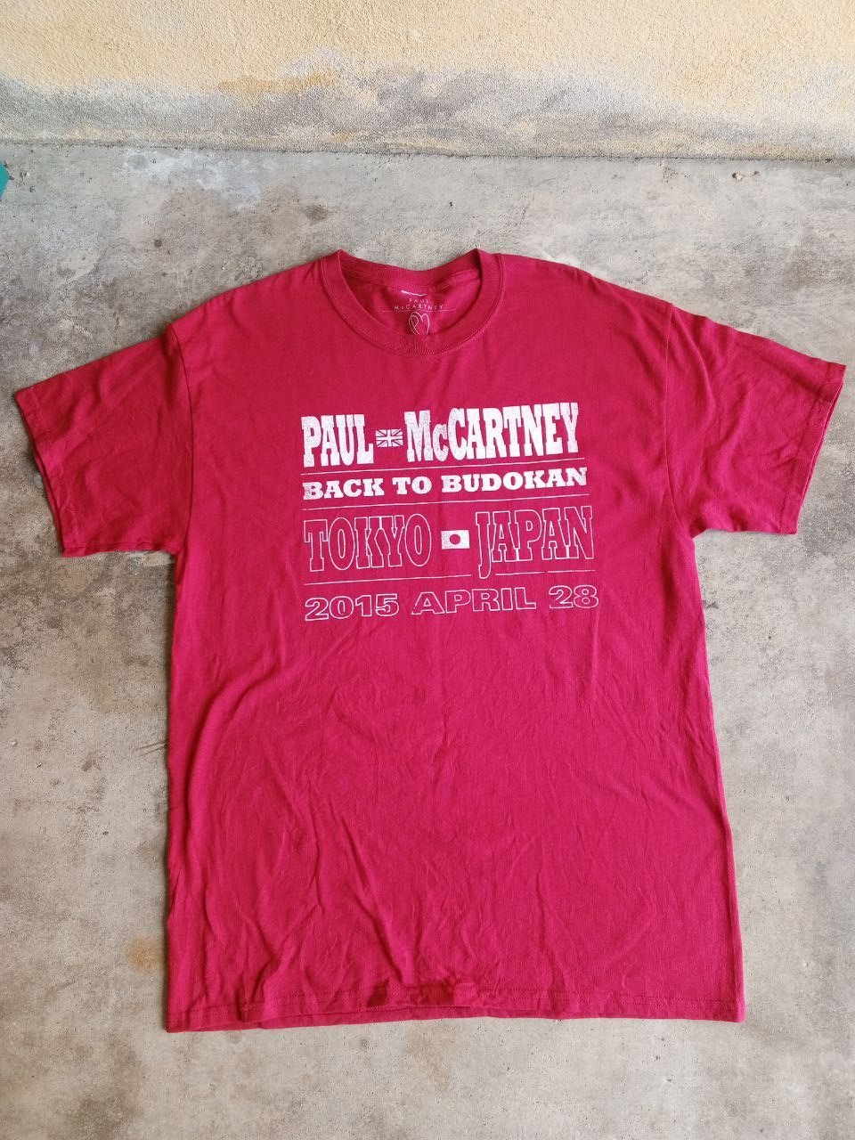 Band Tees paul mccartney back to budokan live in japan 2015 Size US L / EU 52-54 / 3 - 1 Thumbnail