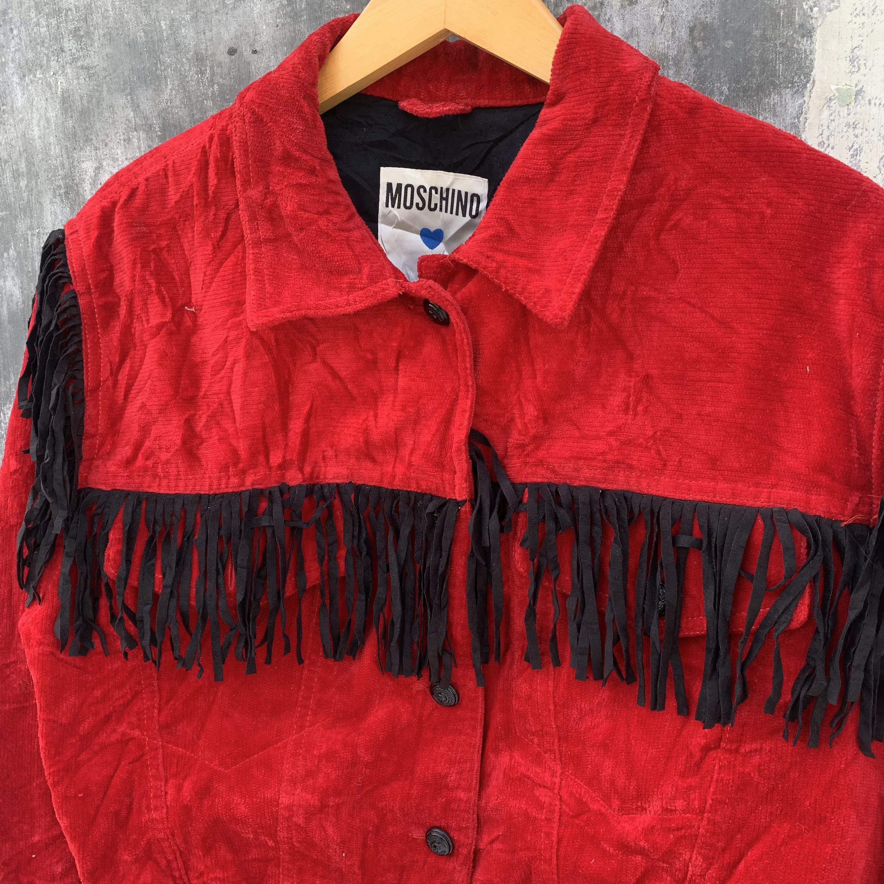 Moschino Moschino Milano Corduroy Velvet Jacket Size US M / EU 48-50 / 2 - 3 Thumbnail