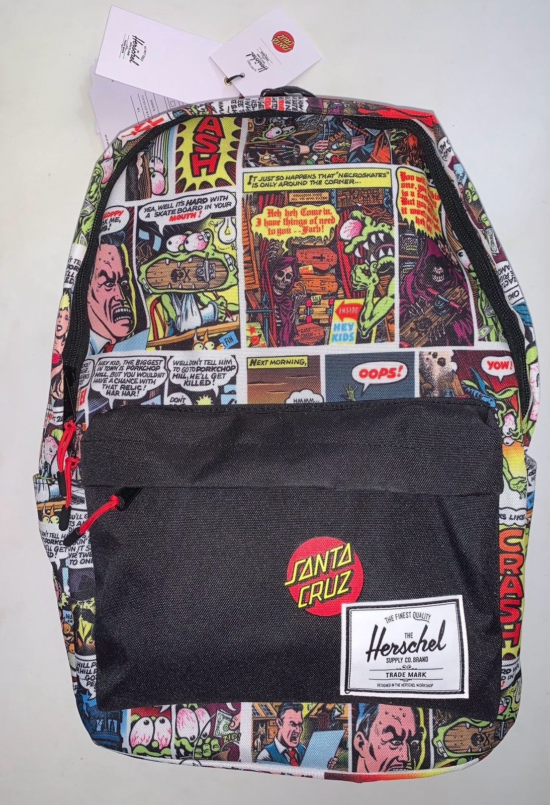Herschel Supply Co. HERSCHEL X Santa Cruz Porkchop Hill Comic Book 15" Backpack Size ONE SIZE - 1 Thumbnail