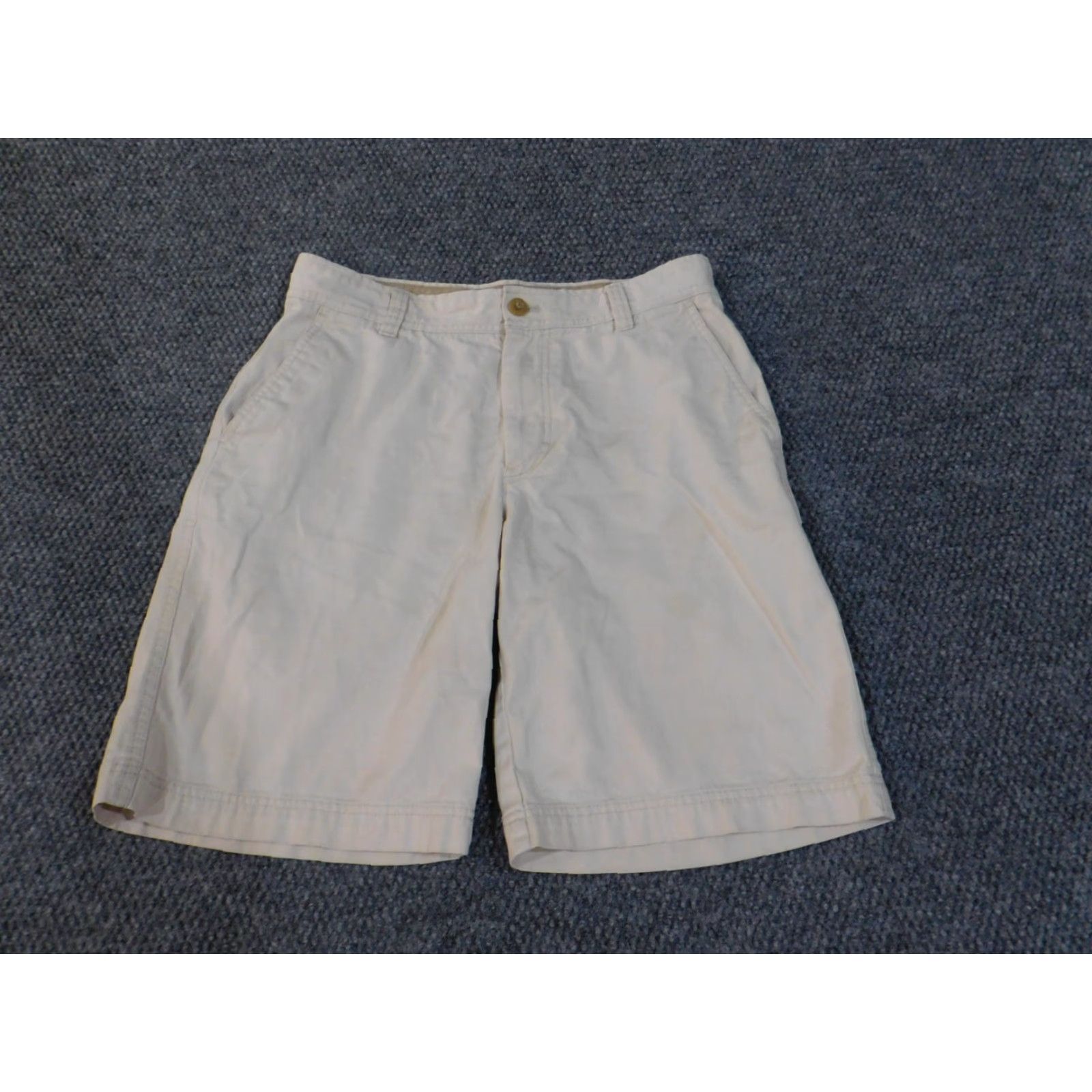 Izod IZOD Short(s) Chino 32 Beige Mens Retro Casual Golf Knit Breathable Logo Front Flat Front Size US 32 / EU 48 - 3 Thumbnail