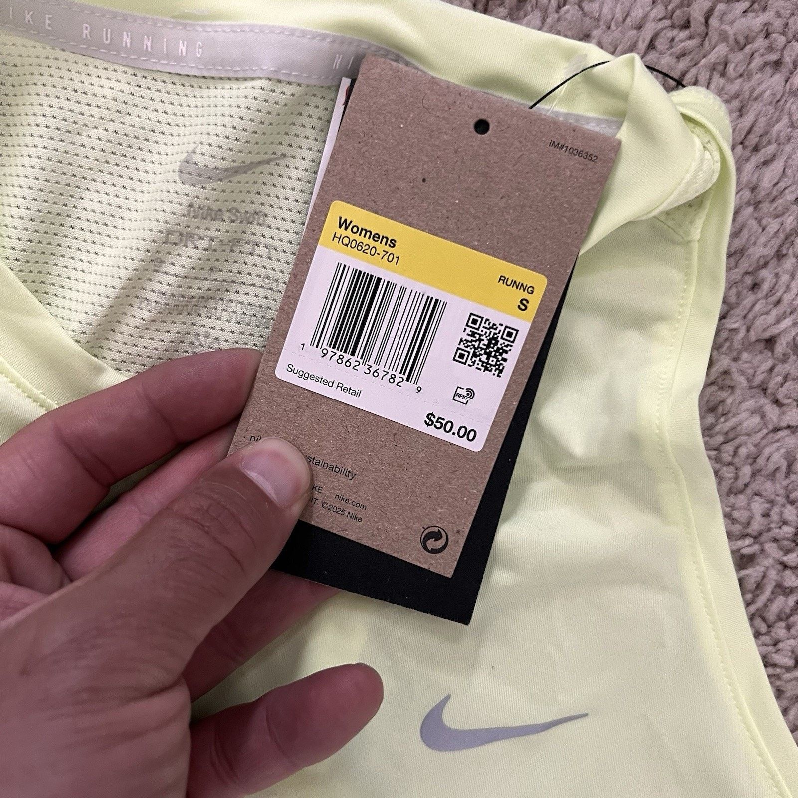 Nike Nike Swift Running Tank Top & Short Set Women's Small NWT Size S / US 4 / IT 40 - 6 Thumbnail
