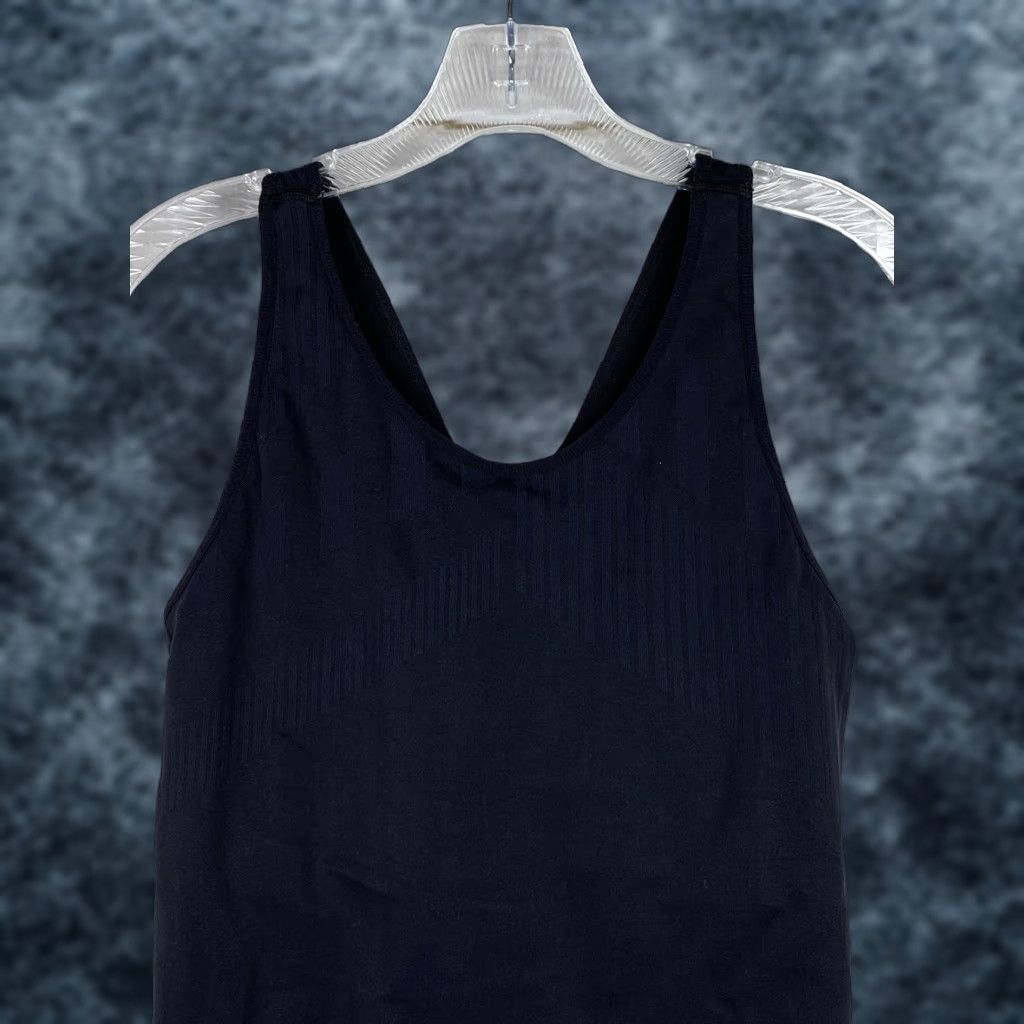 Vintage Climawear Tank Top Womens L Black Workout Yoga Seamless Racerback Stretch Gym Shirt Size L / US 10 / IT 46 - 1 Thumbnail