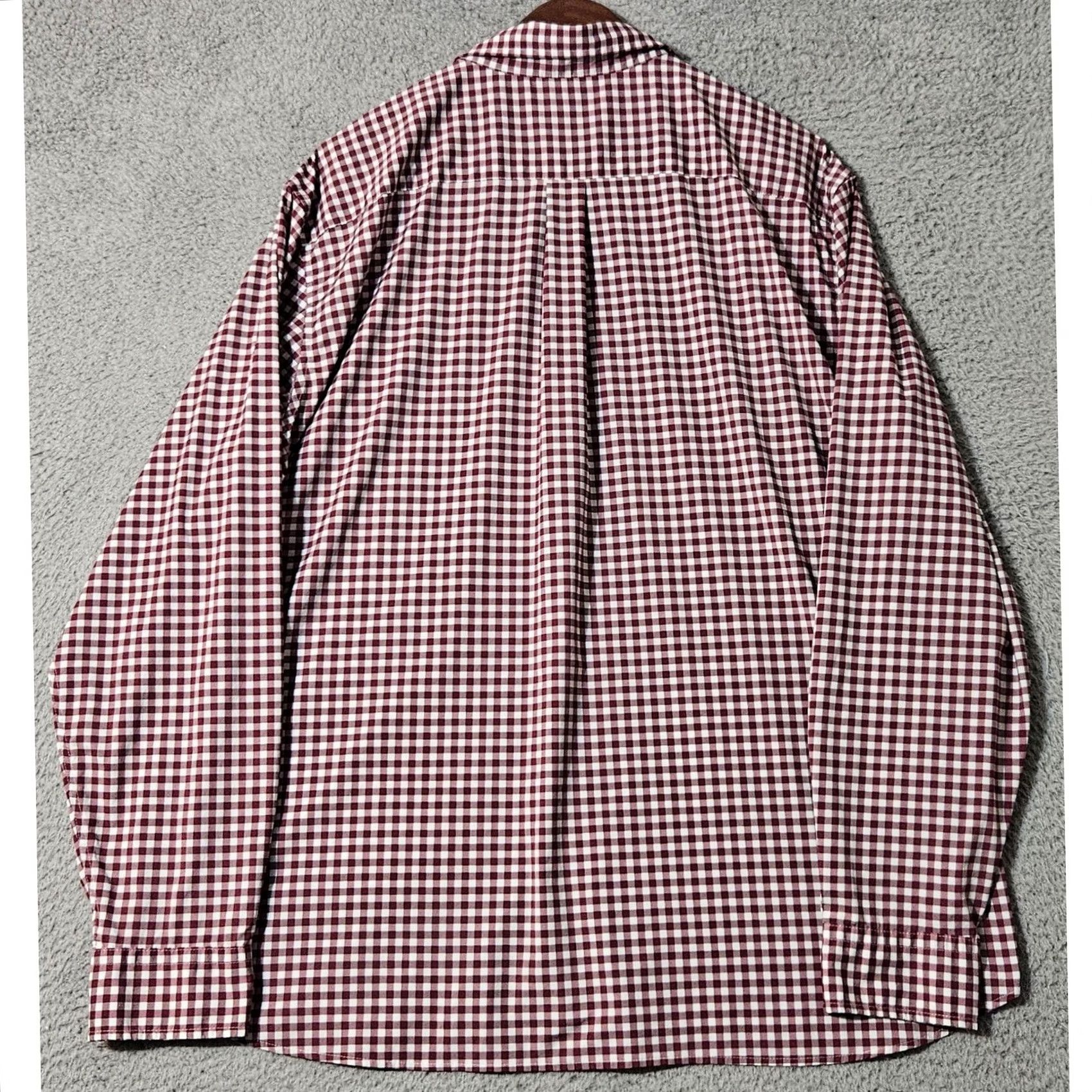 Vineyard Vines Vineyard Vines Mens XL Red Plaid Performance Stretch Classic Fit Whale Shirt Long Sleeve Size US XL / EU 56 / 4 - 2 Thumbnail