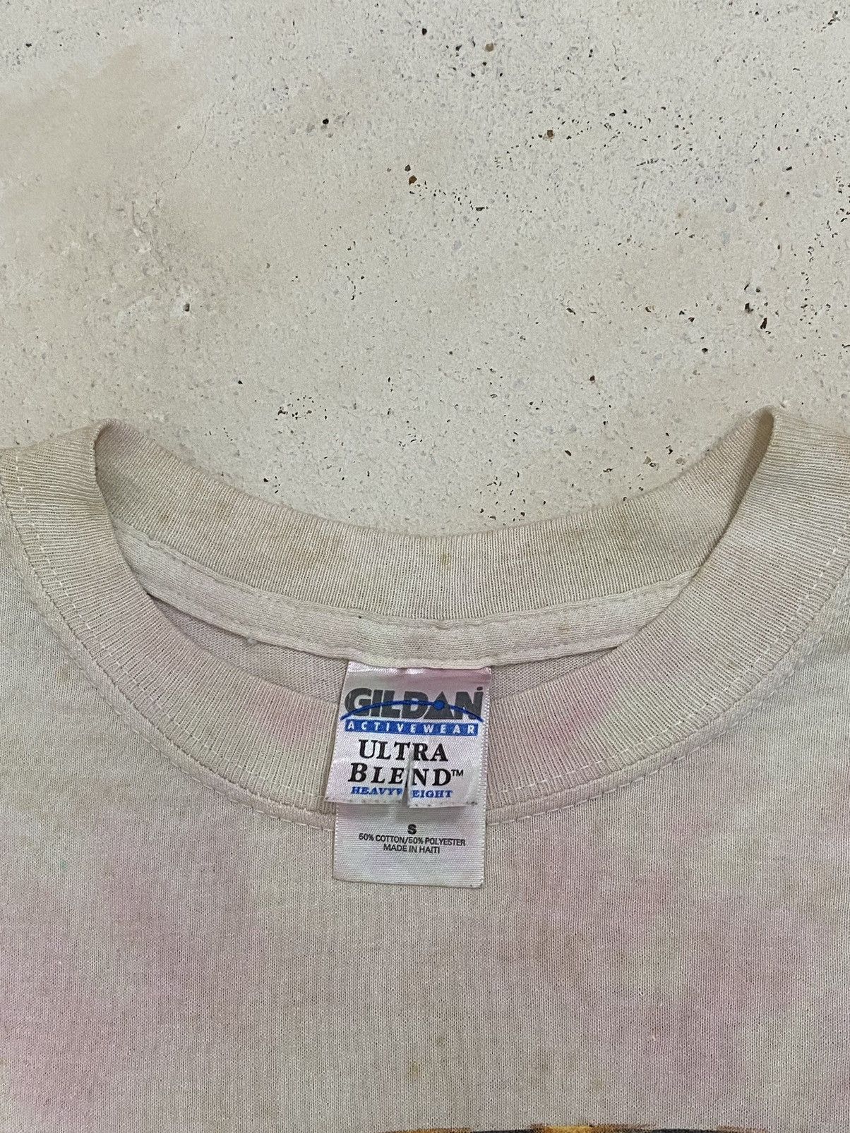 Band Tees The Cheetah Girl Band Y2k Tour Tee Art Tie Dye Dirty Thrash Size US S / EU 44-46 / 1 - 12 Thumbnail
