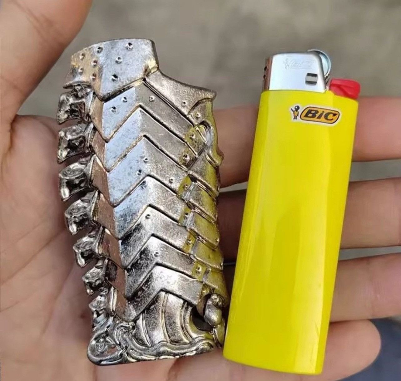 Other Armor Thickened Metal Lighter Case Holder Size ONE SIZE - 1 Thumbnail