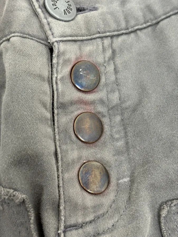 Dolce & Gabbana AW2011 Dolce & Gabbana Grey Patchwork Slim Pants Size US 28 / EU 44 - 12 Thumbnail