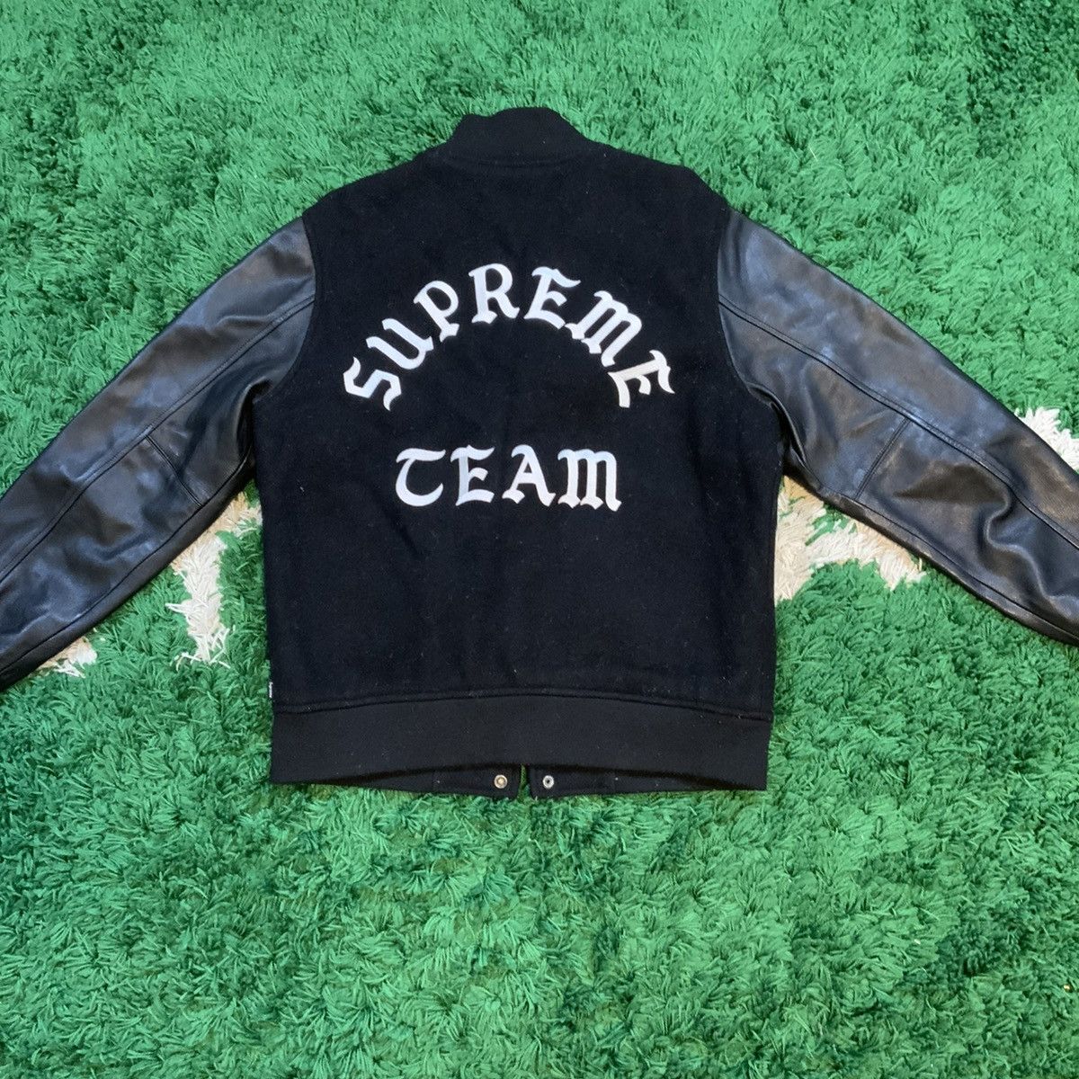 Supreme Team Varsity Jacket | Grailed