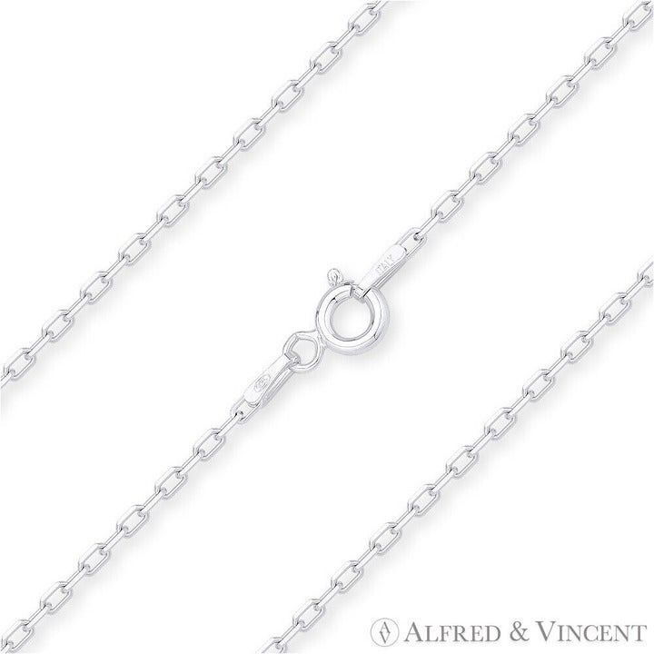 Other D-Cut Anchor Cable Link Chain Anklet in .925 Sterling Silver Size ONE SIZE - 1 Thumbnail