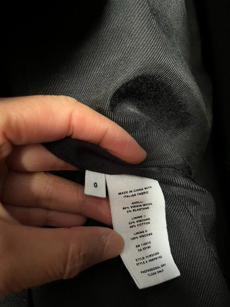 Helmut Lang HELMUT LANG Black coat Size US XS / EU 42 / 0 - 7 Thumbnail