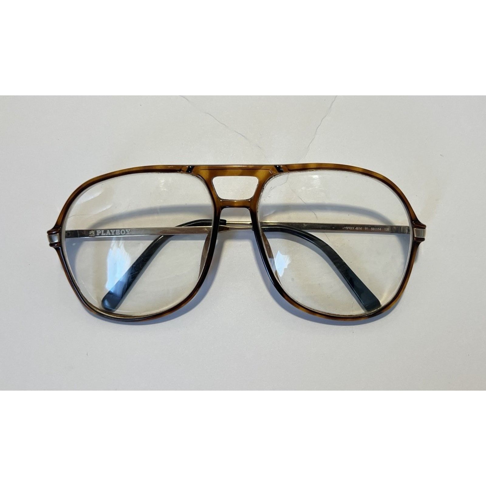 Playboy PLAYBOY Eyeglasses 4614 11 59-14 135 Vintage Frames 1980’s Size ONE SIZE - 1 Thumbnail