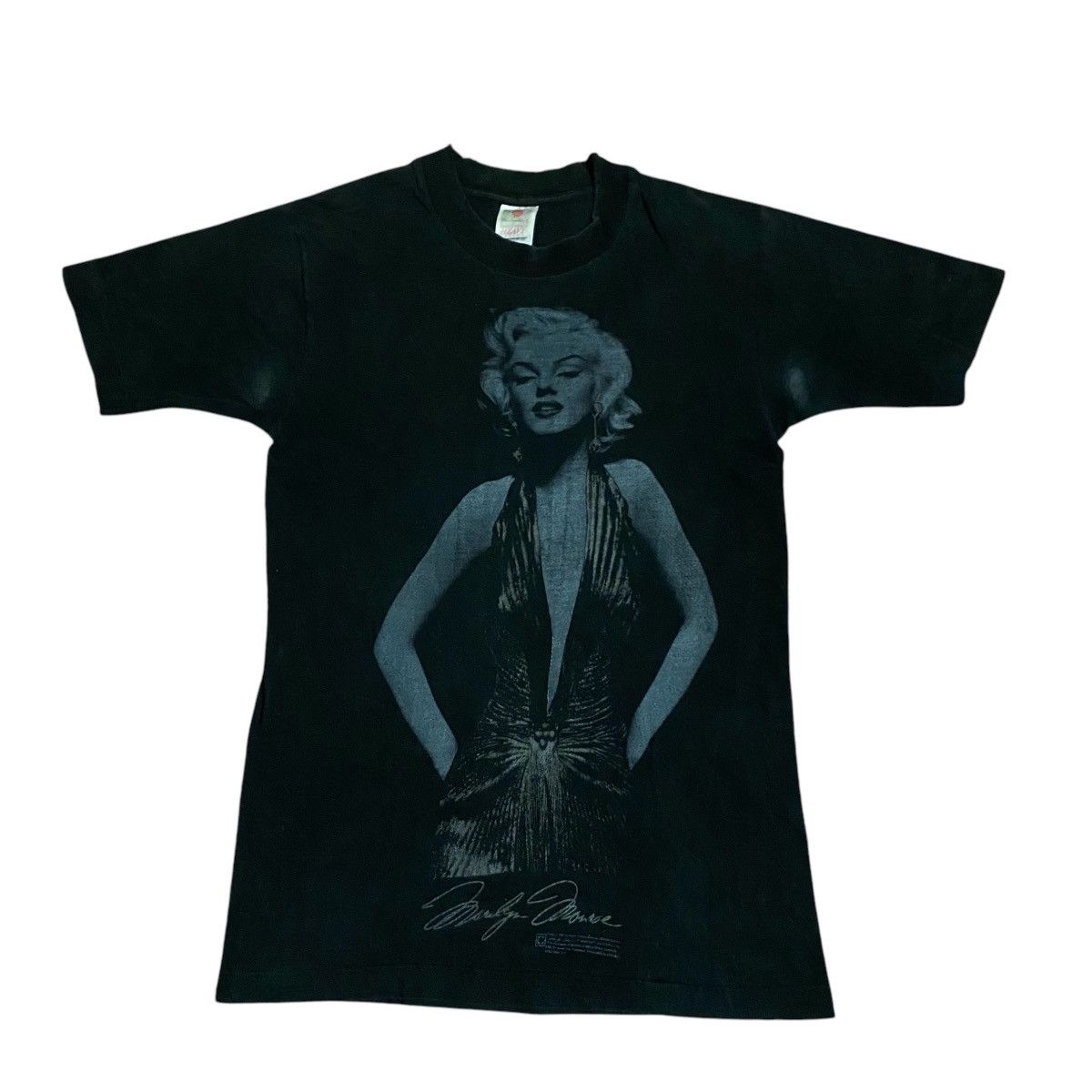 Fruit Of The Loom × Vintage Vintage 90's Marilyn Monroe Graphic Tee Size US S / EU 44-46 / 1 - 1 Thumbnail