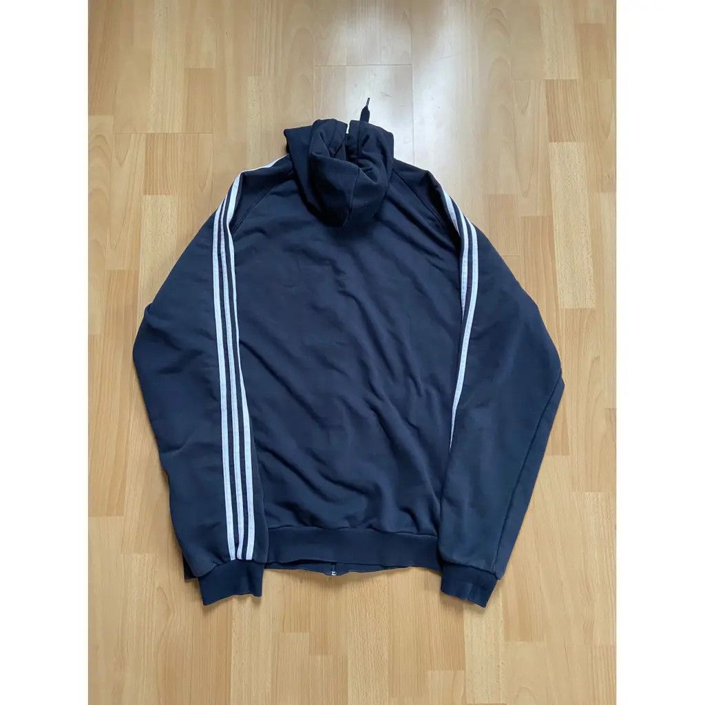 Adidas Adidas Navy 3-Stripes Zip Hoodie (XXL) Size US XXL / EU 58 / 5 - 1 Thumbnail