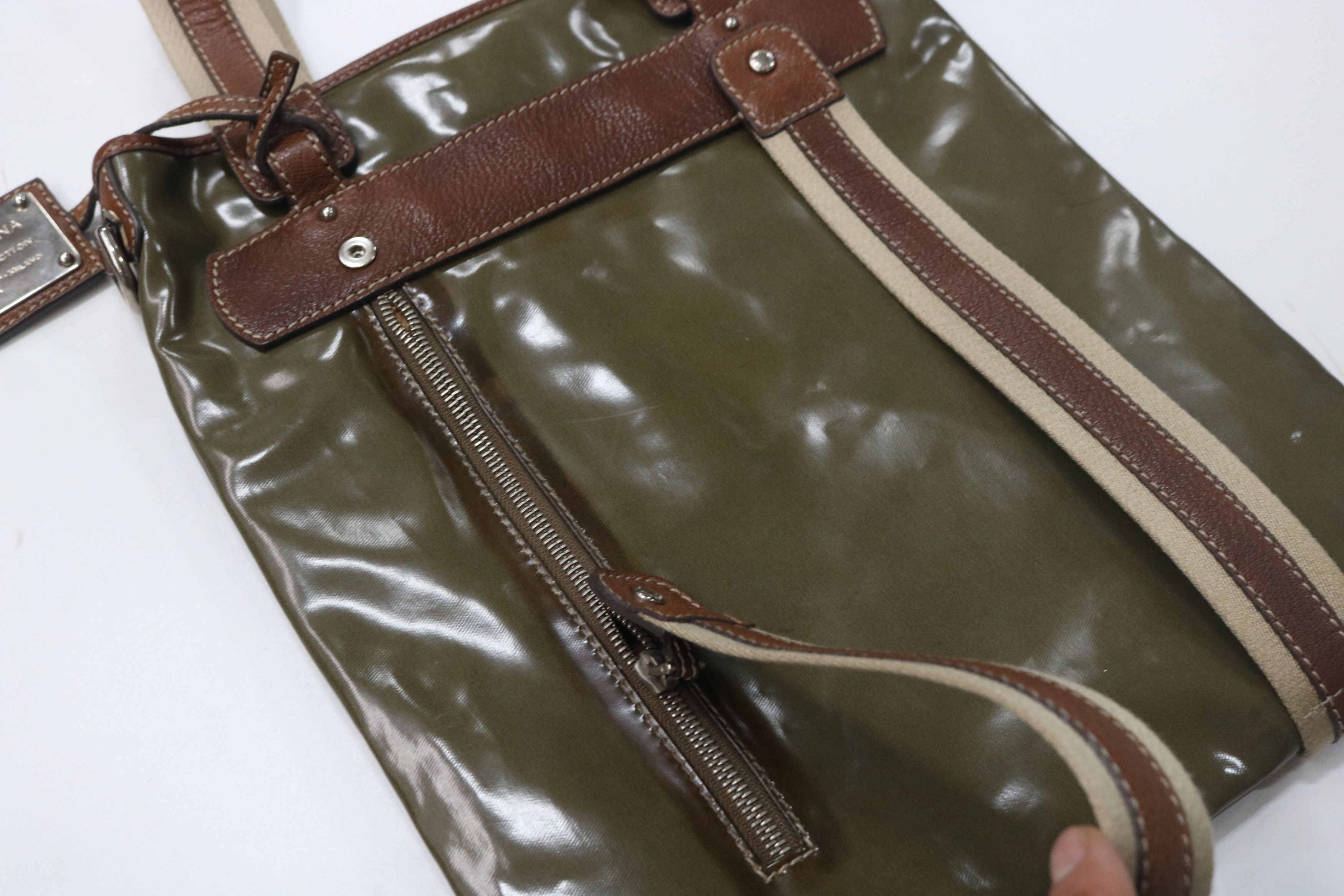 Dolce & Gabbana DOLCE & GABBANA Leather Panel Shoulder Bag Size ONE SIZE - 7 Thumbnail