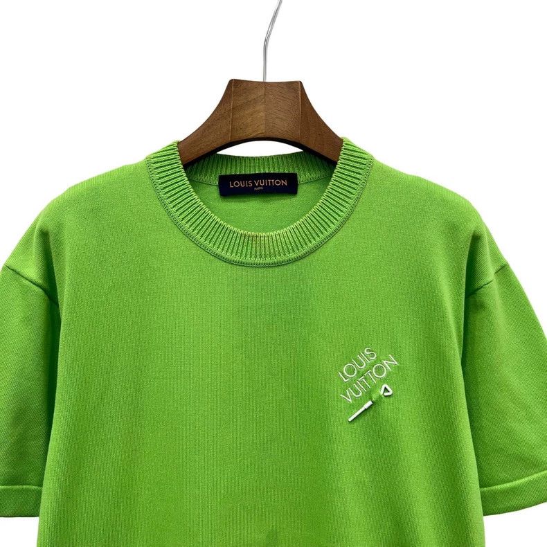 Louis Vuitton Louis Vuitton Pin Embroidery Logo Knit Short Sleeve Size US S / EU 44-46 / 1 - 3 Thumbnail