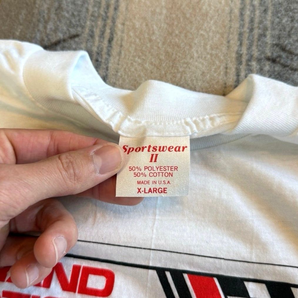 Vintage VINTAGE Winston Cup NASCAR Car Racing T-Shirt Size XL Made In USA 80s 90s Size US XL / EU 56 / 4 - 2 Thumbnail